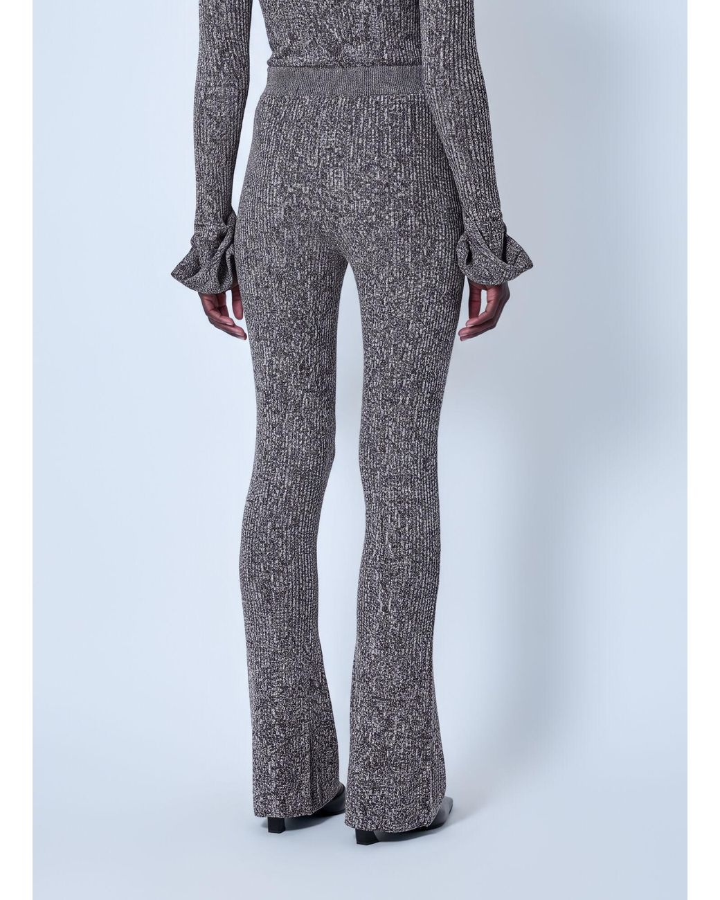 Sportmax Gray Velo Wool Pants