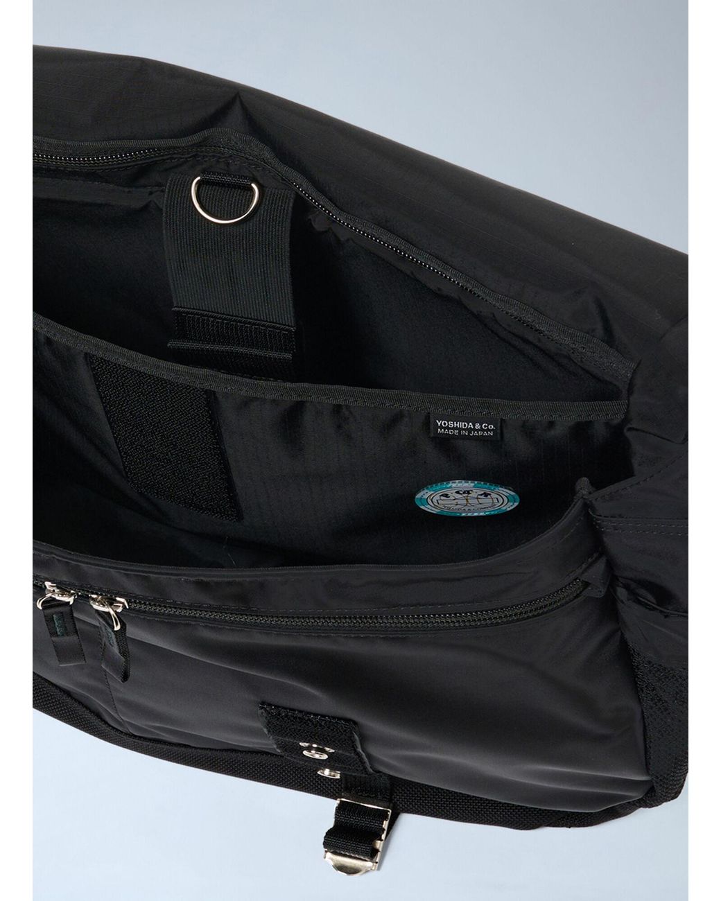 Porter-Yoshida and Co Black Ride Messenger Crossbody Bag