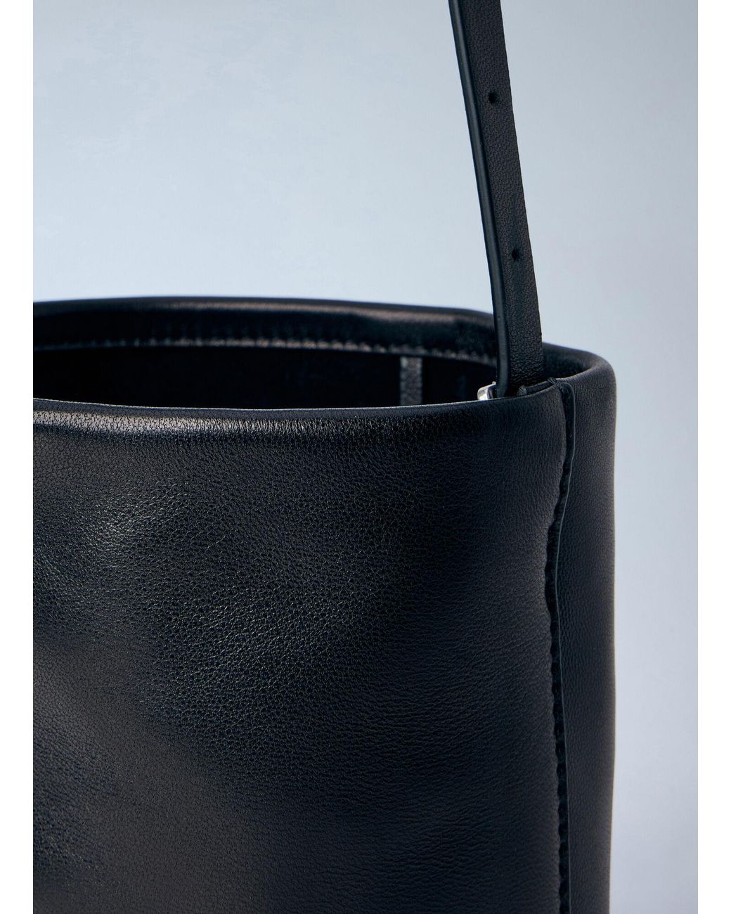 The Row Blue N/S Park Crossbody Bag