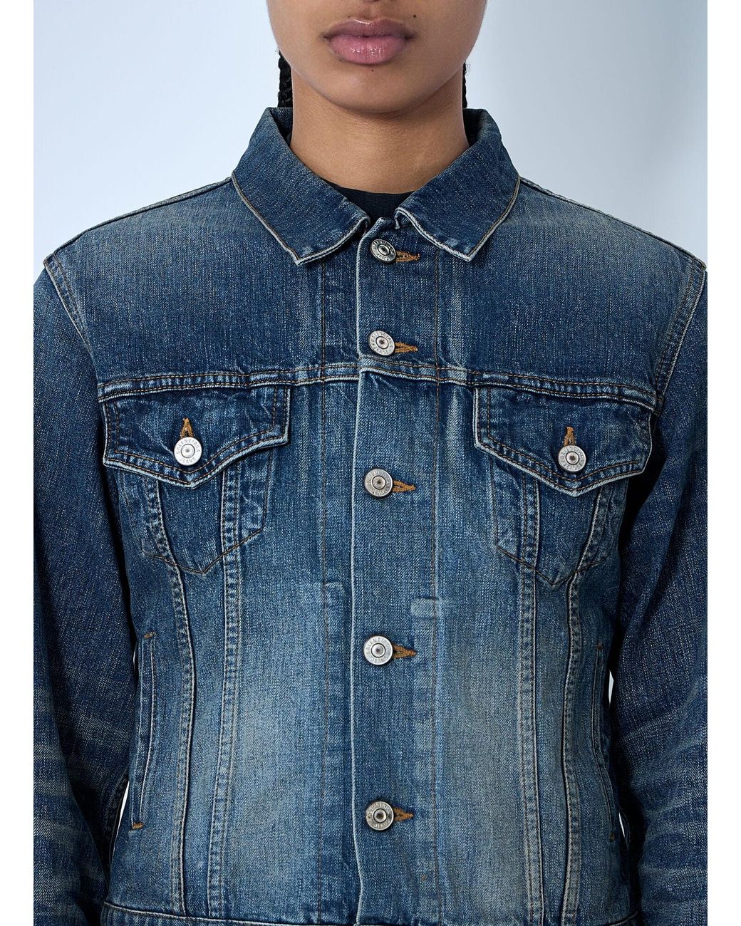 Balenciaga Blue Denim Jacket