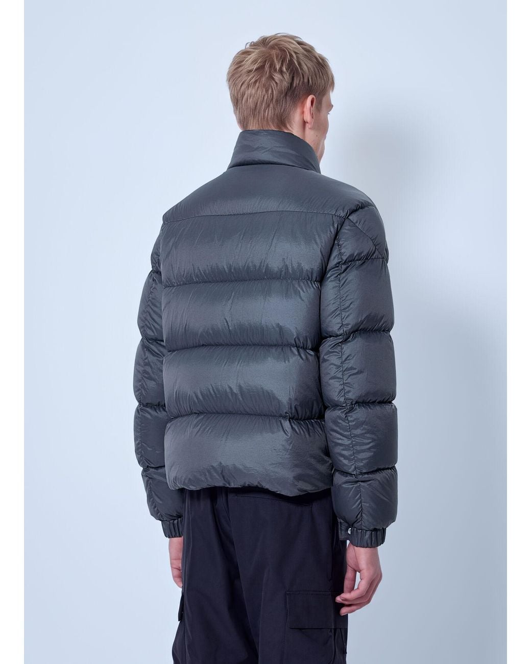 Moncler Blue Pesio Down Jacket for men
