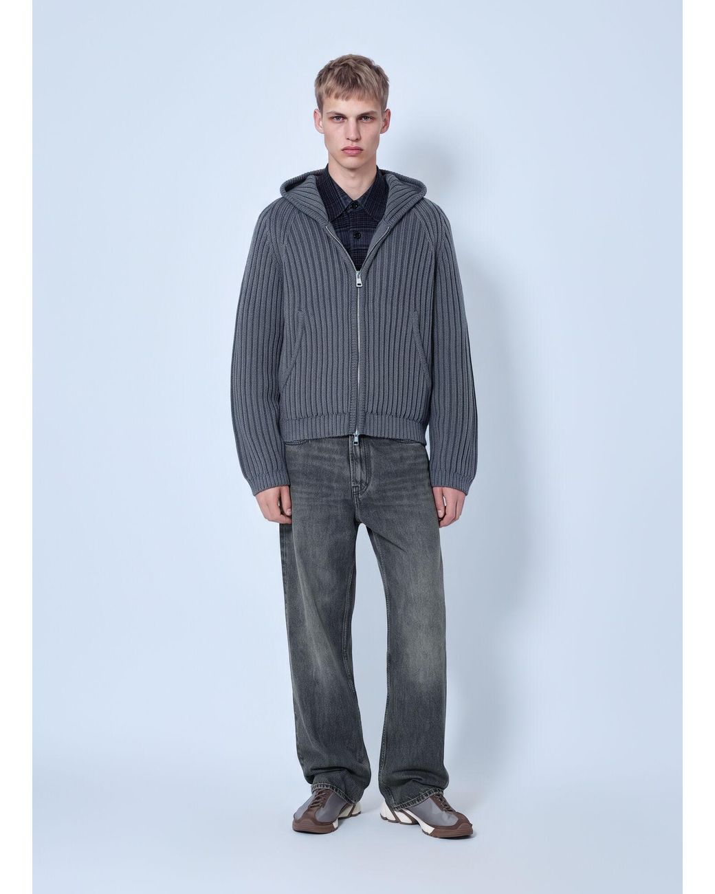 Our Legacy Gray Level Hood for men
