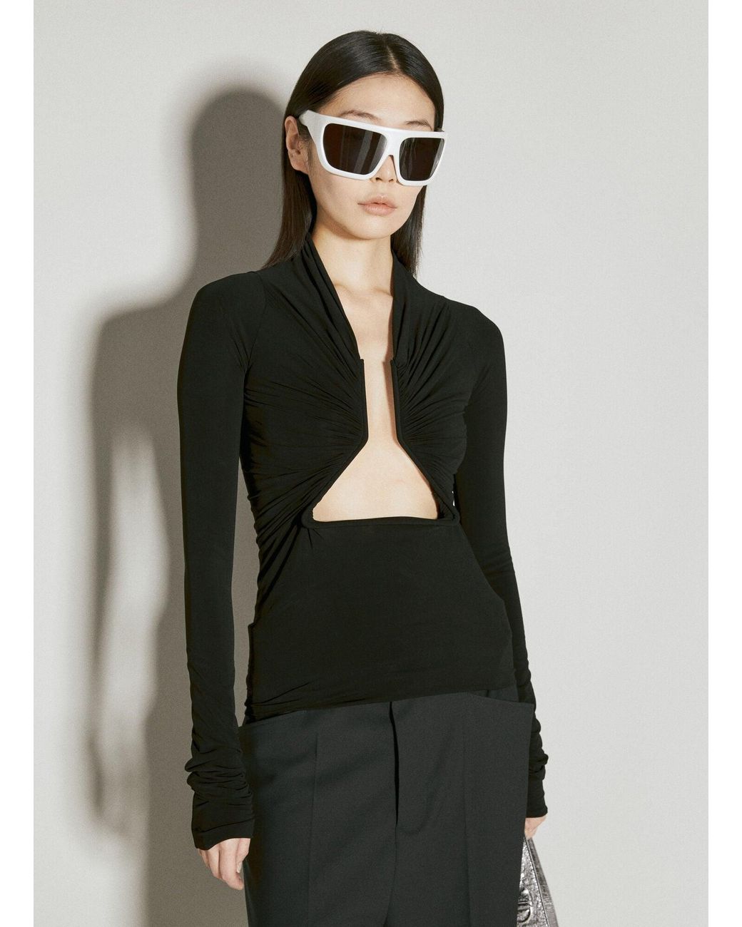 Rick Owens Gray Lido Top