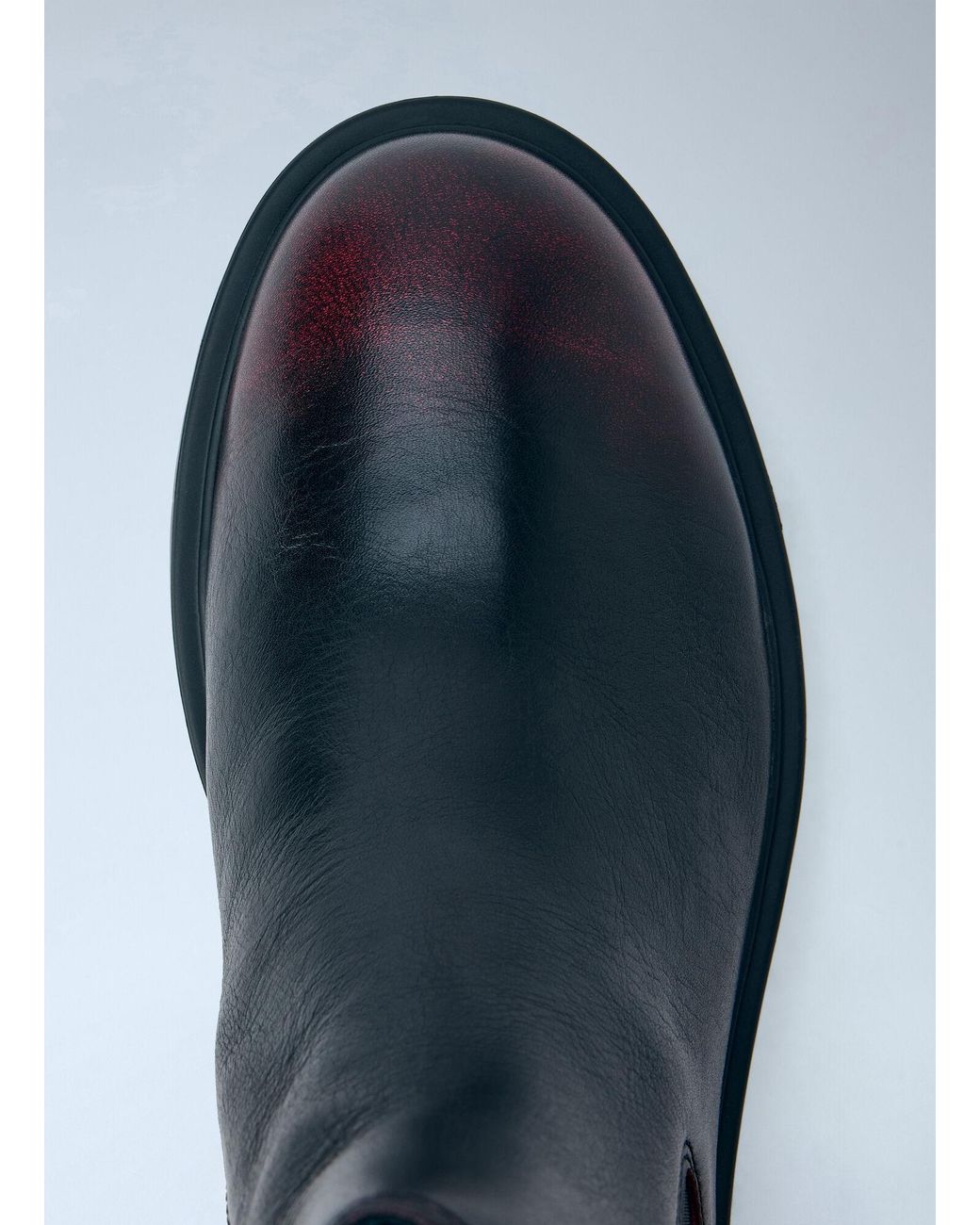 Camper Blue Dean Leather Boots for men