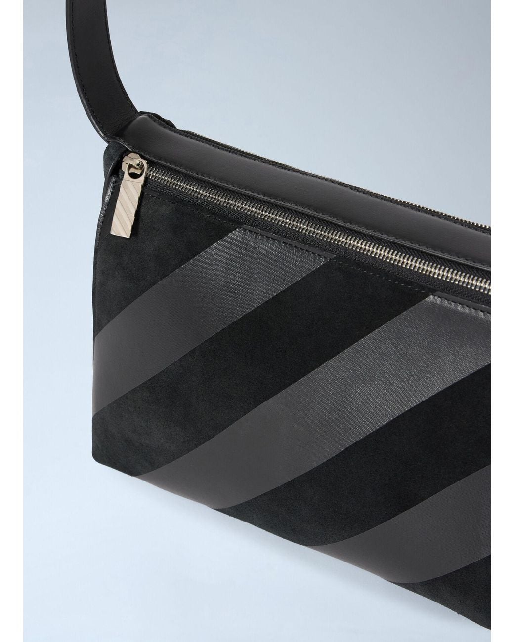 Off-White c/o Virgil Abloh Blue Sandbag 404 Diagonal Bag