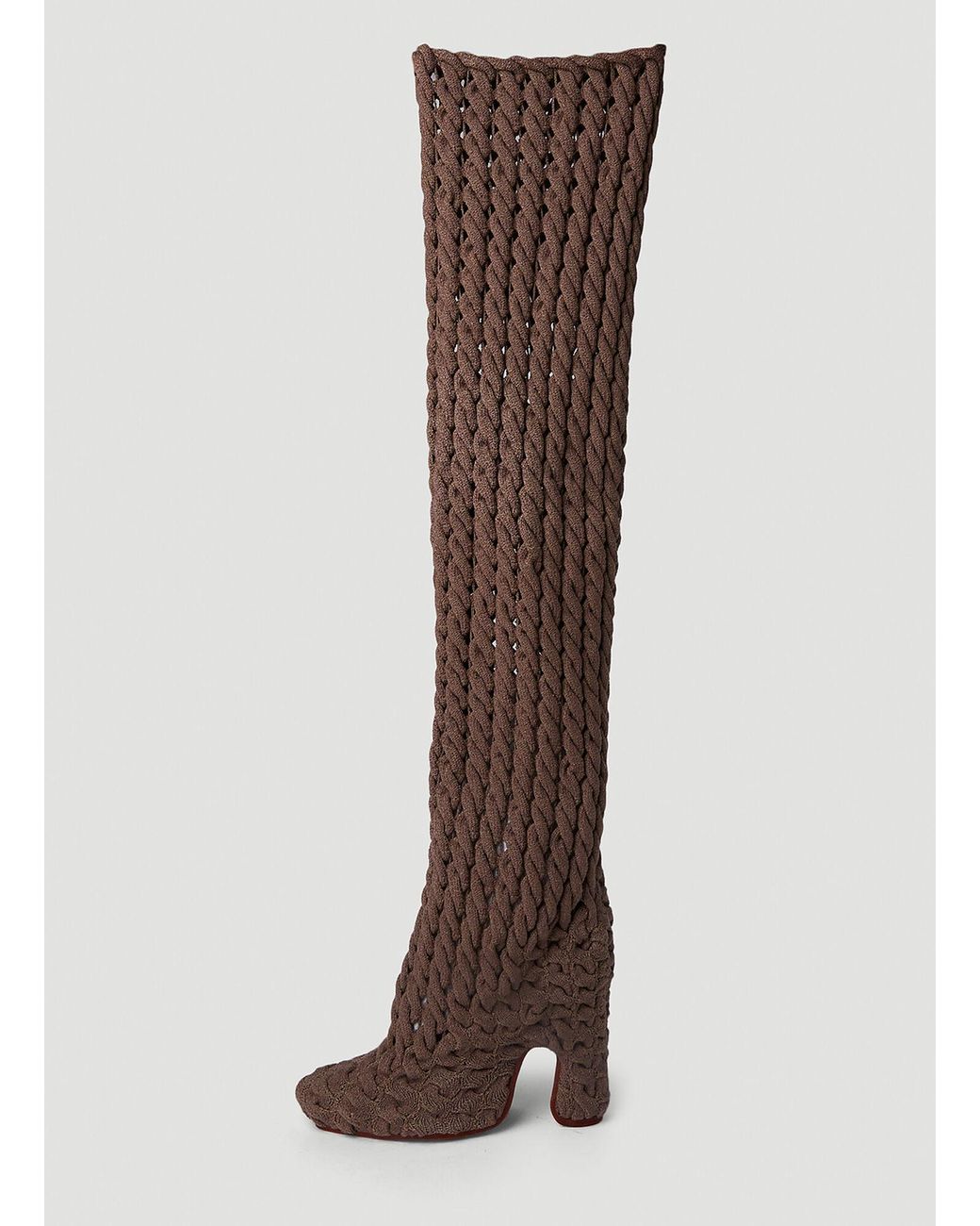 Isa Boulder Brown Minicable Boots