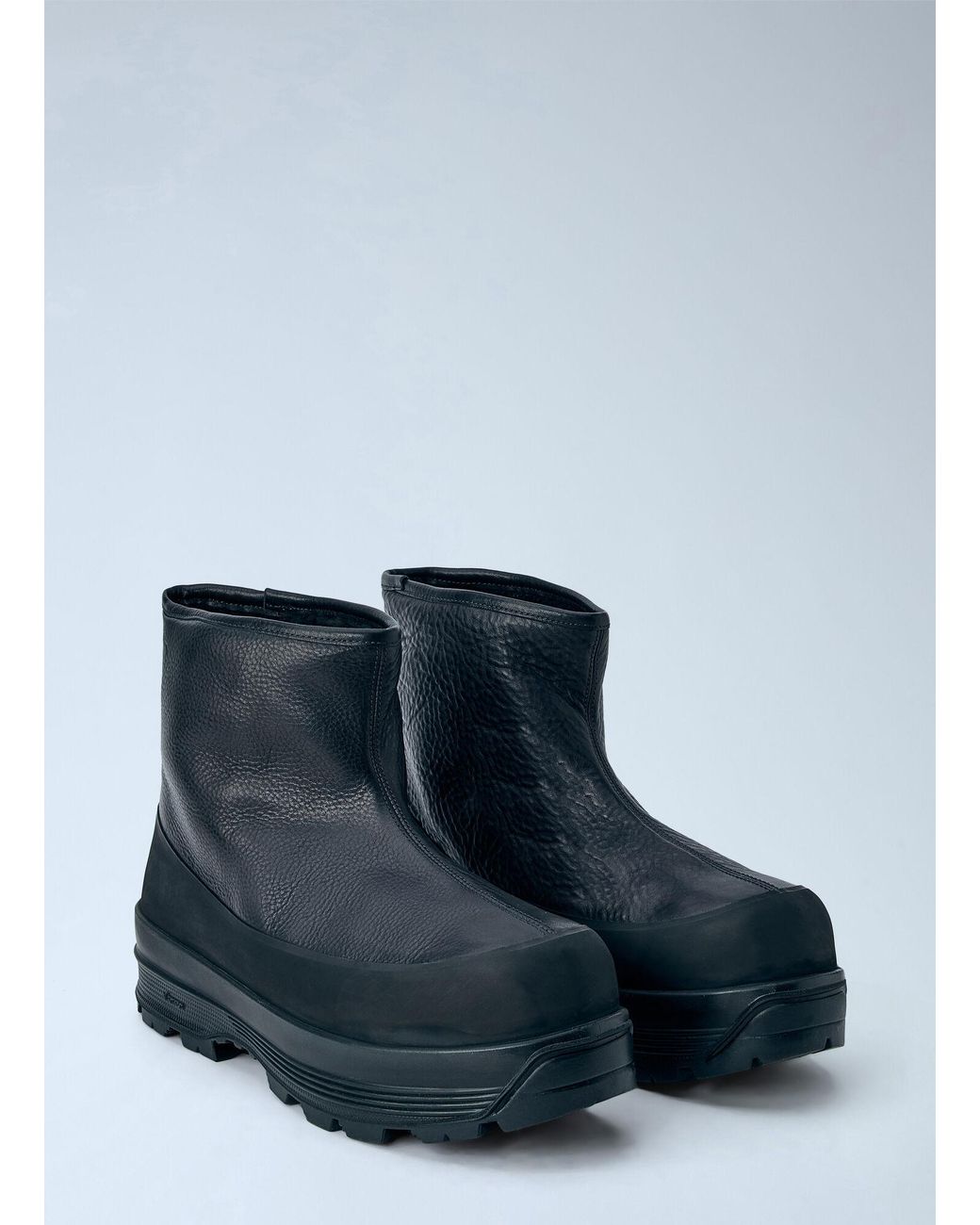 Diemme Blue Badia Shearling Boots for men