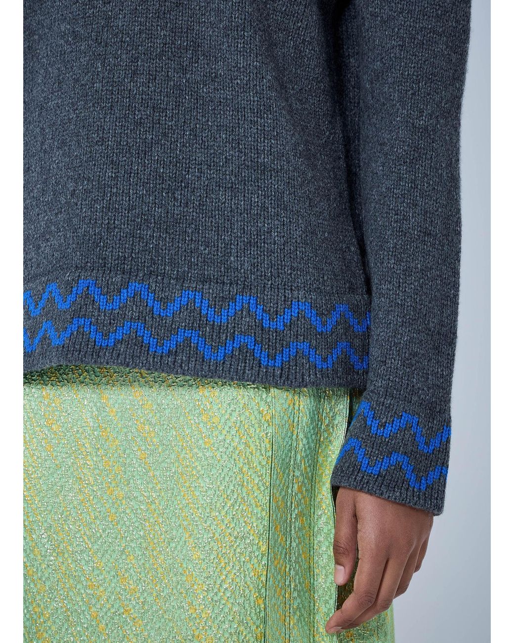 Marni Blue Roundneck Sweater