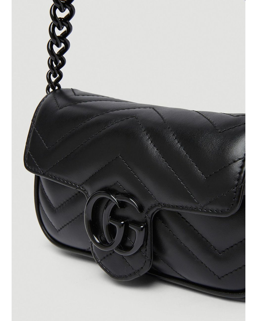 GUCCI グッチ GG MARMONT 2.0 BELT BAG【送料0/国内即発】 gucci-Black-GG-Marmont-20-Belt