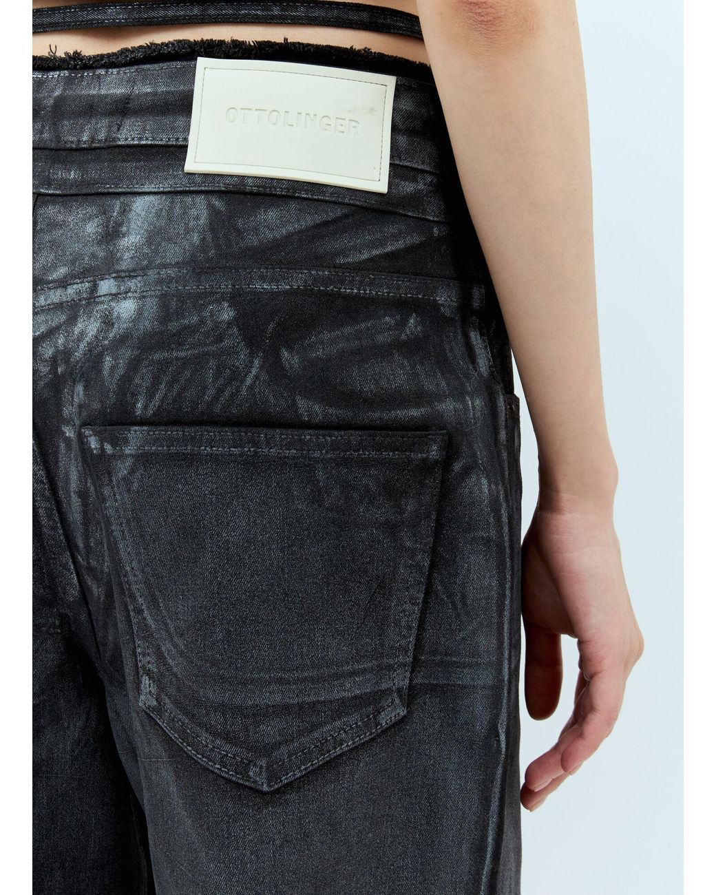 OTTOLINGER Blue Double Fold Pants