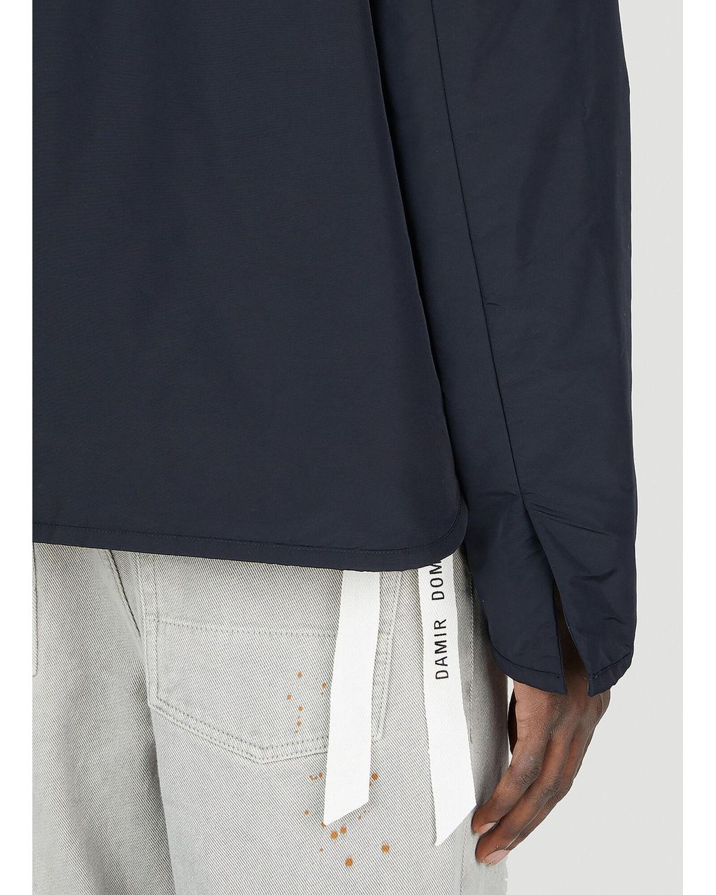 Diomene Blue Padded Jacket for men