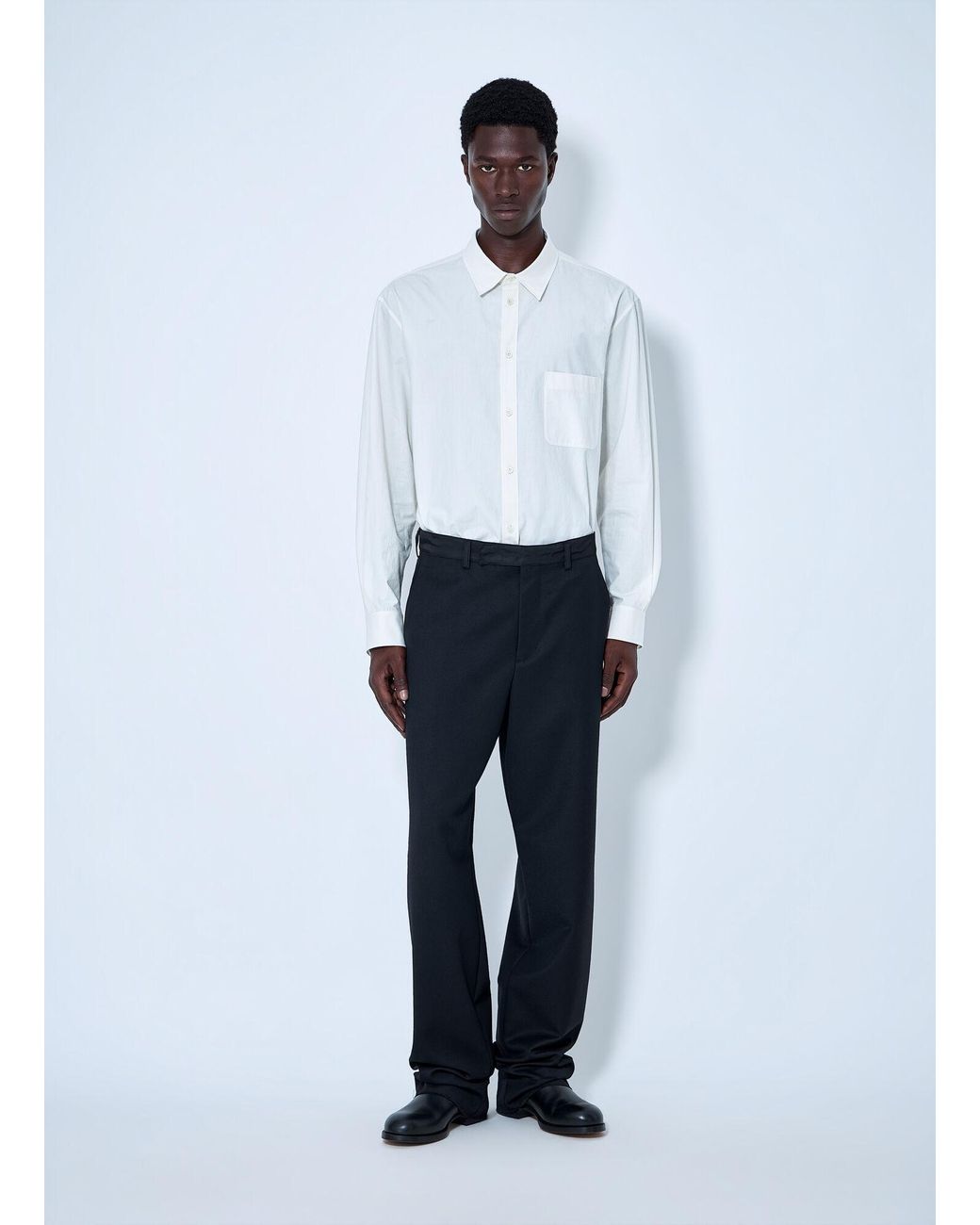 The Row White Perlo Shirt for men