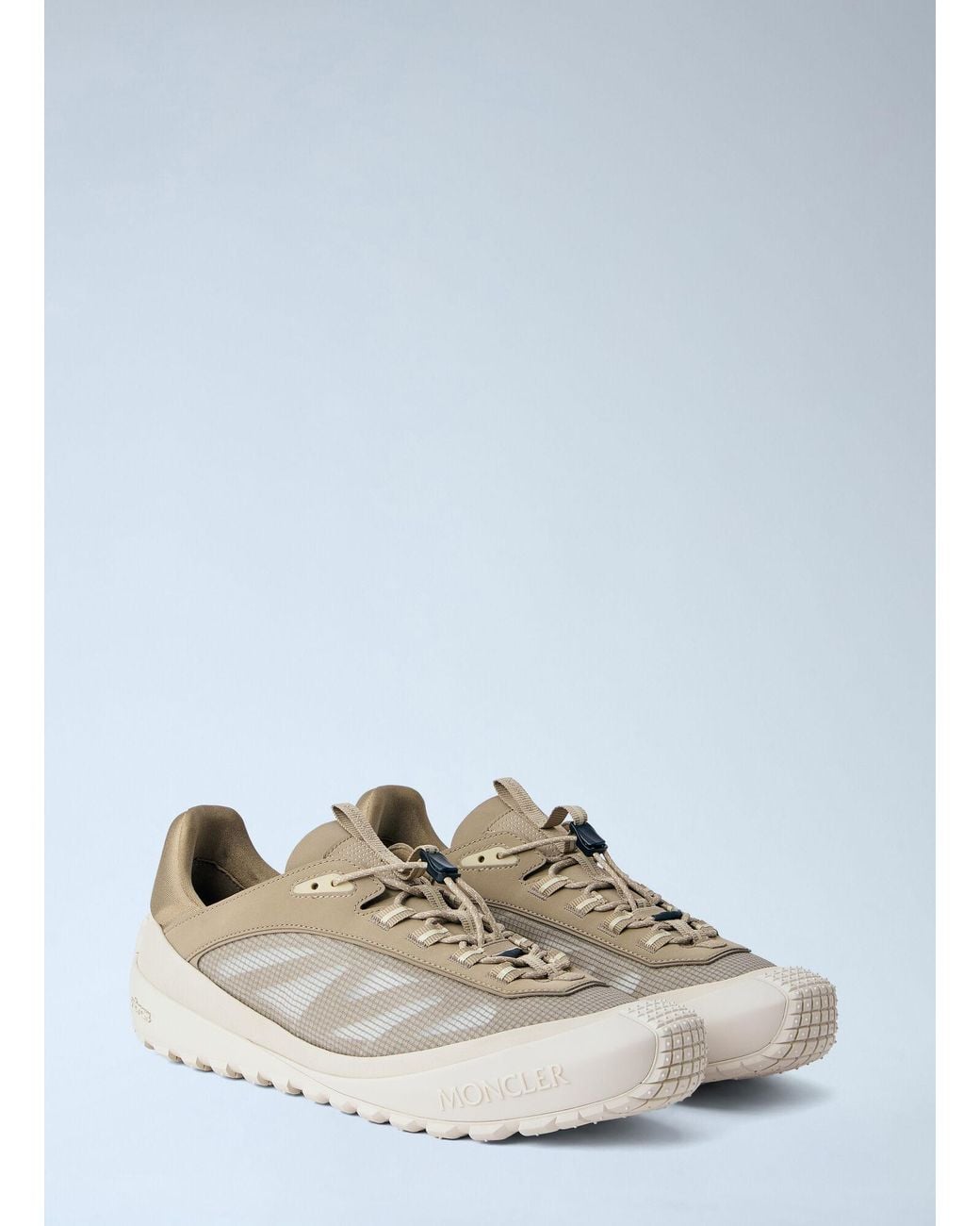 Moncler White Trailgrip Lp Sneakers for men
