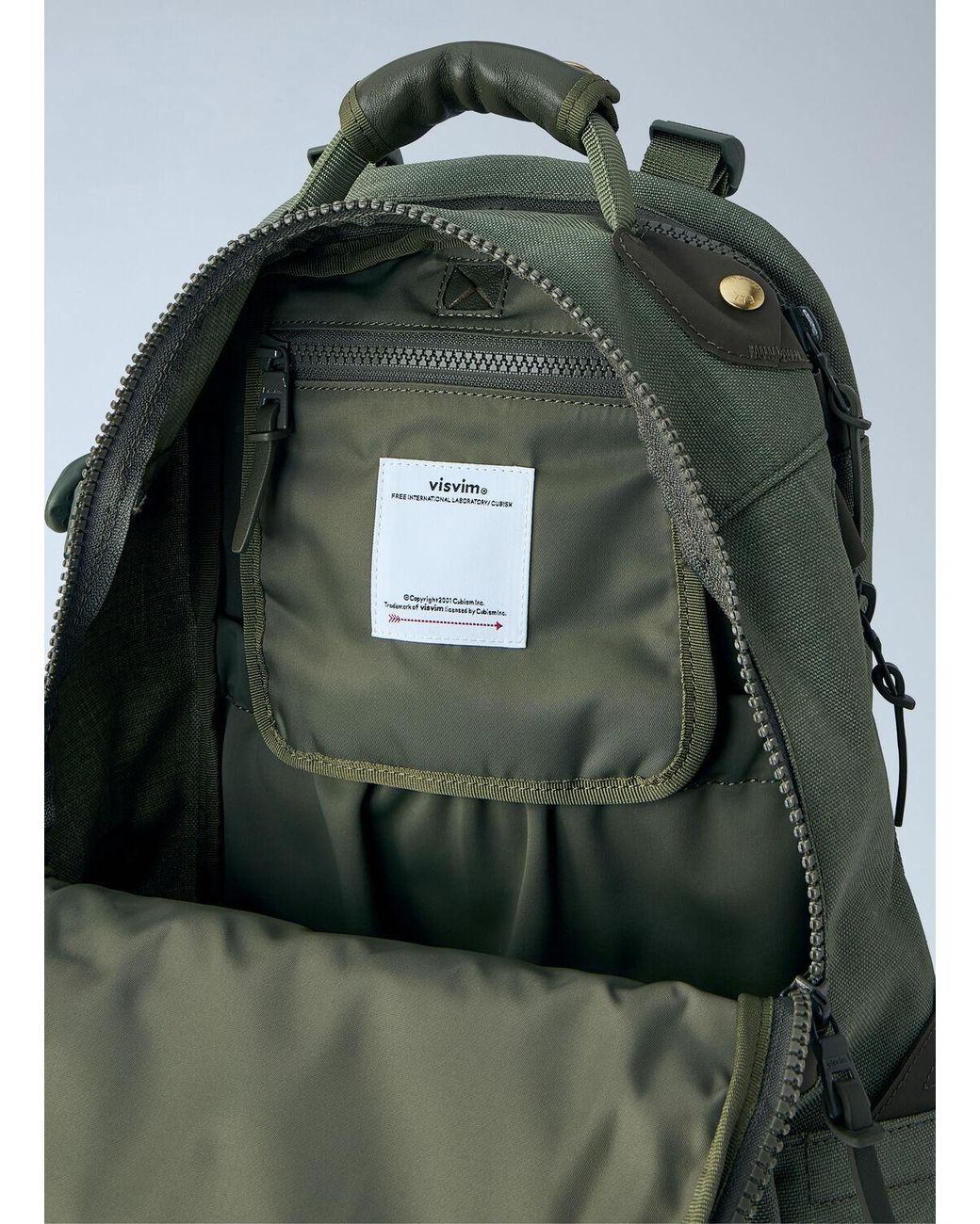 Visvim Green Cordura 20l Backpack for men