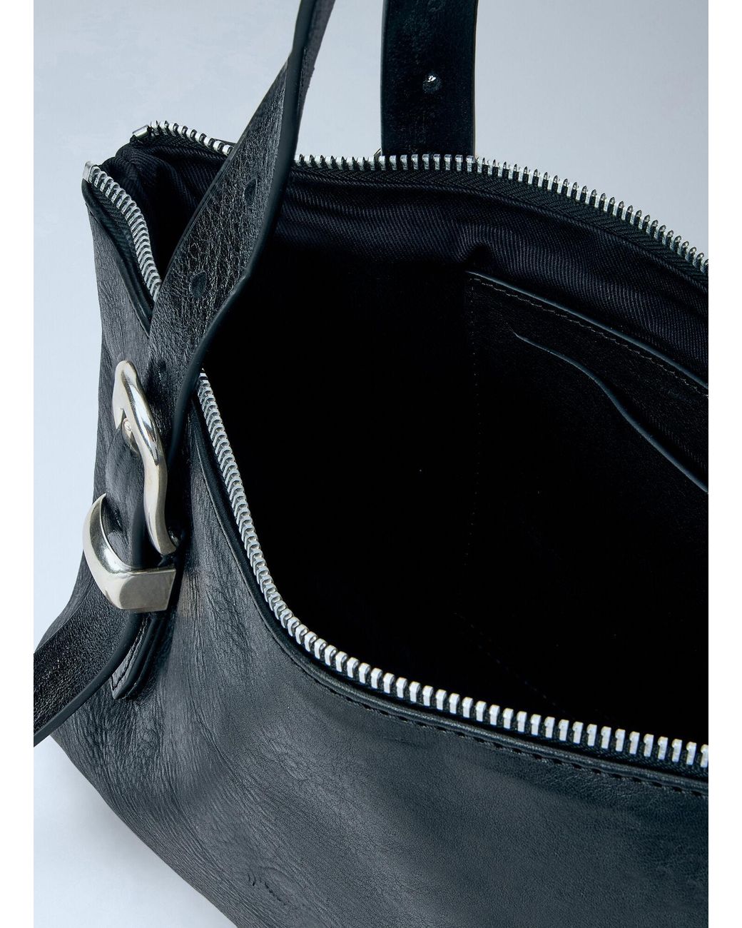 Our Legacy Blue 2 Cm Belt Shoulder Bag