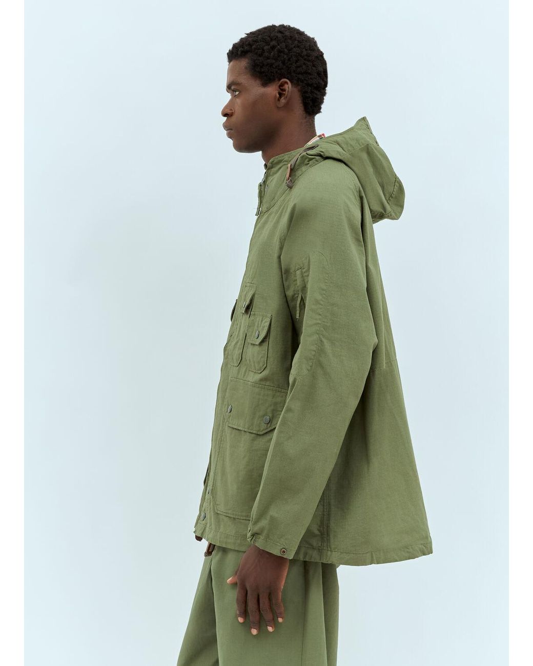 Engineered Garments Atlantic Parka in Green for Men | Lyst