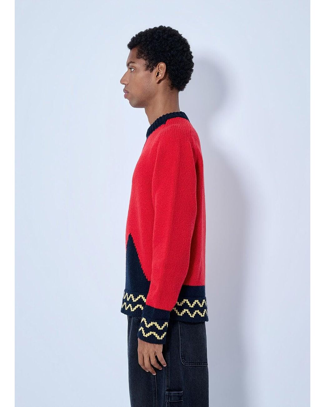 Marni Red Roundneck Sweater for men
