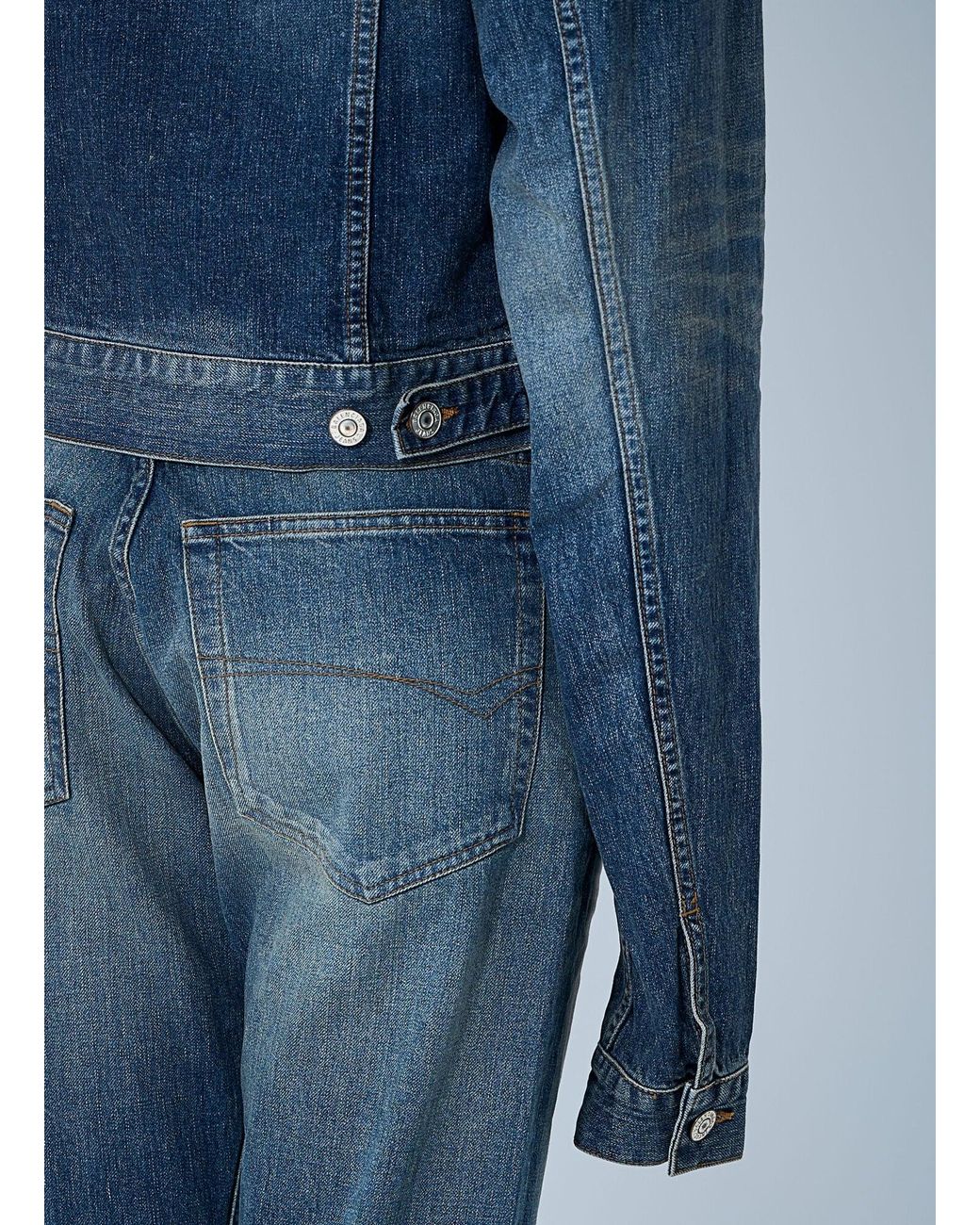 Balenciaga Blue Denim Jacket