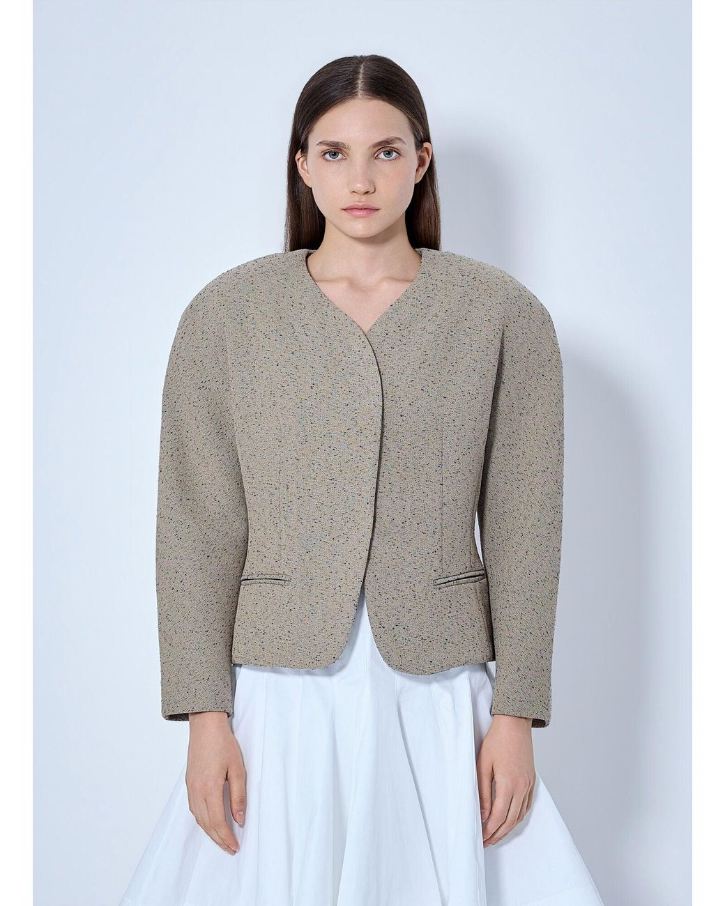 Jacquemus Gray La Petite Veste Ovalo Blazer