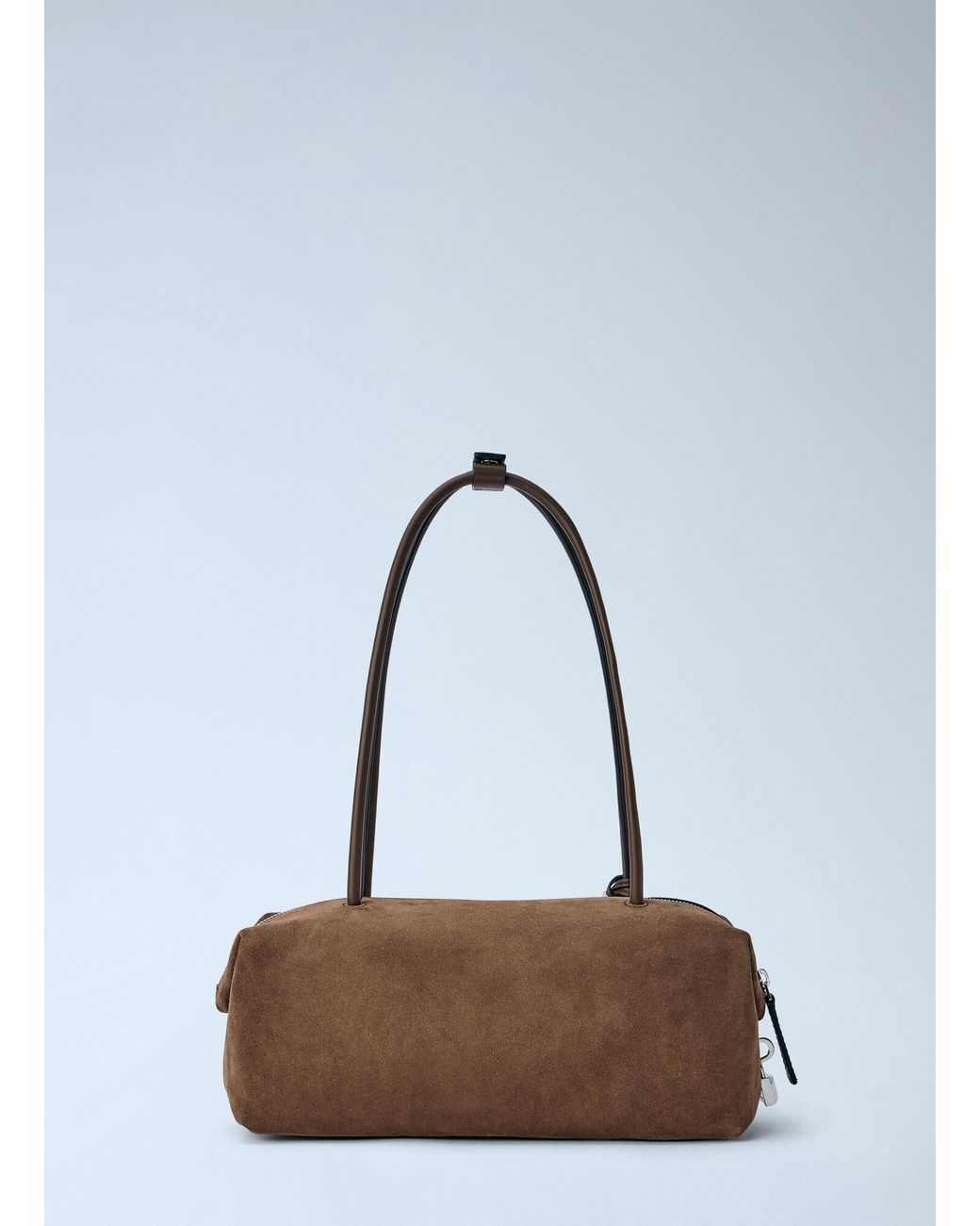 Max Mara Brown Suede Shoulder Bag