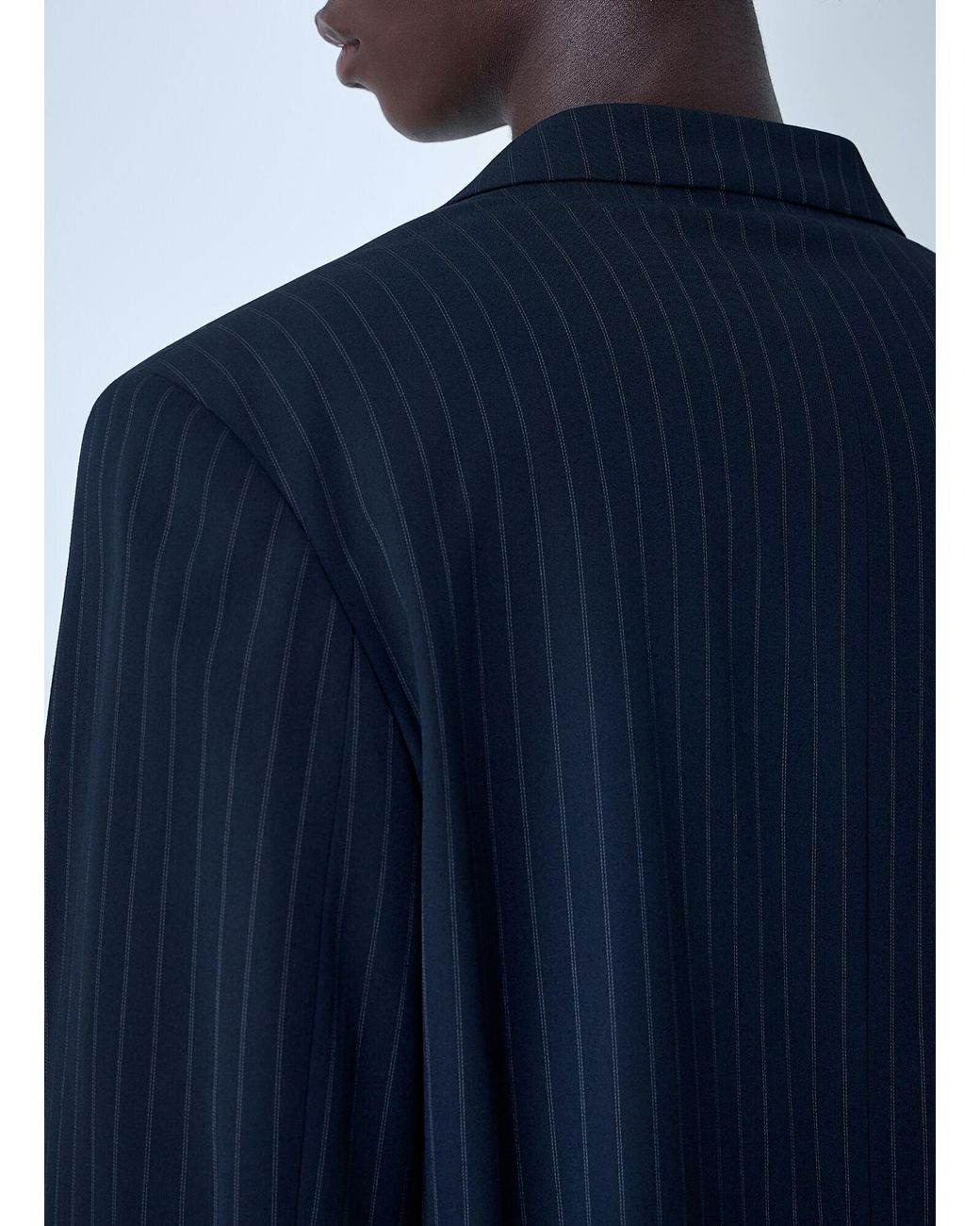 Acne Blue Single-Breasted Blazer for men
