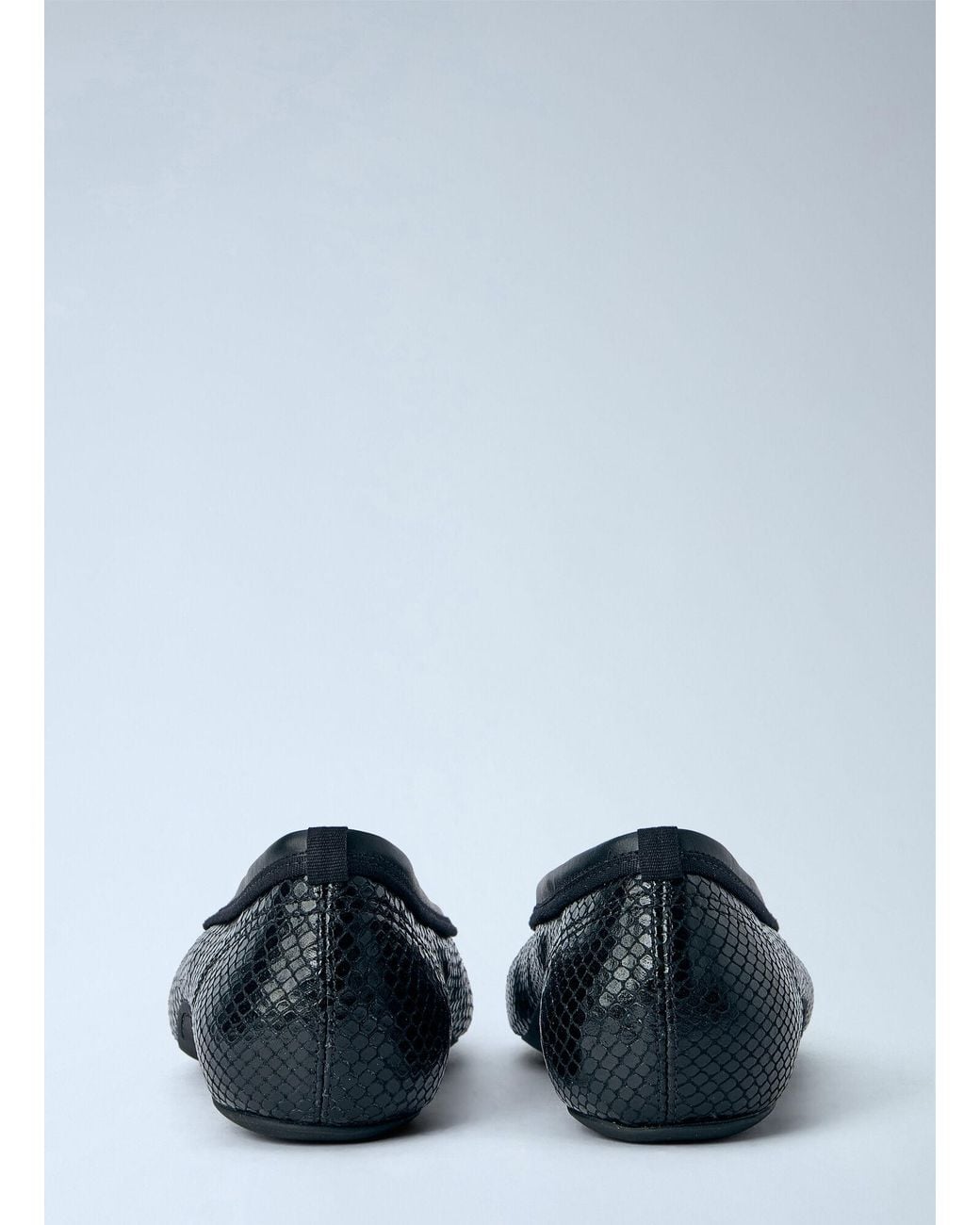 Dries Van Noten Black Mesh Ballet Flats