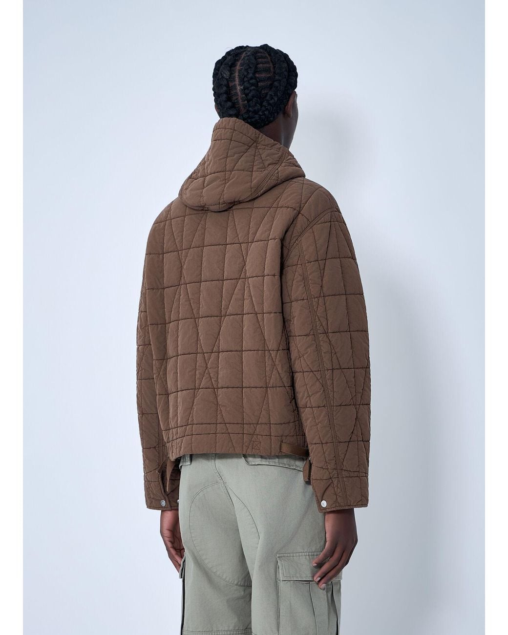 Stone Island Brown Winter Jackets for men
