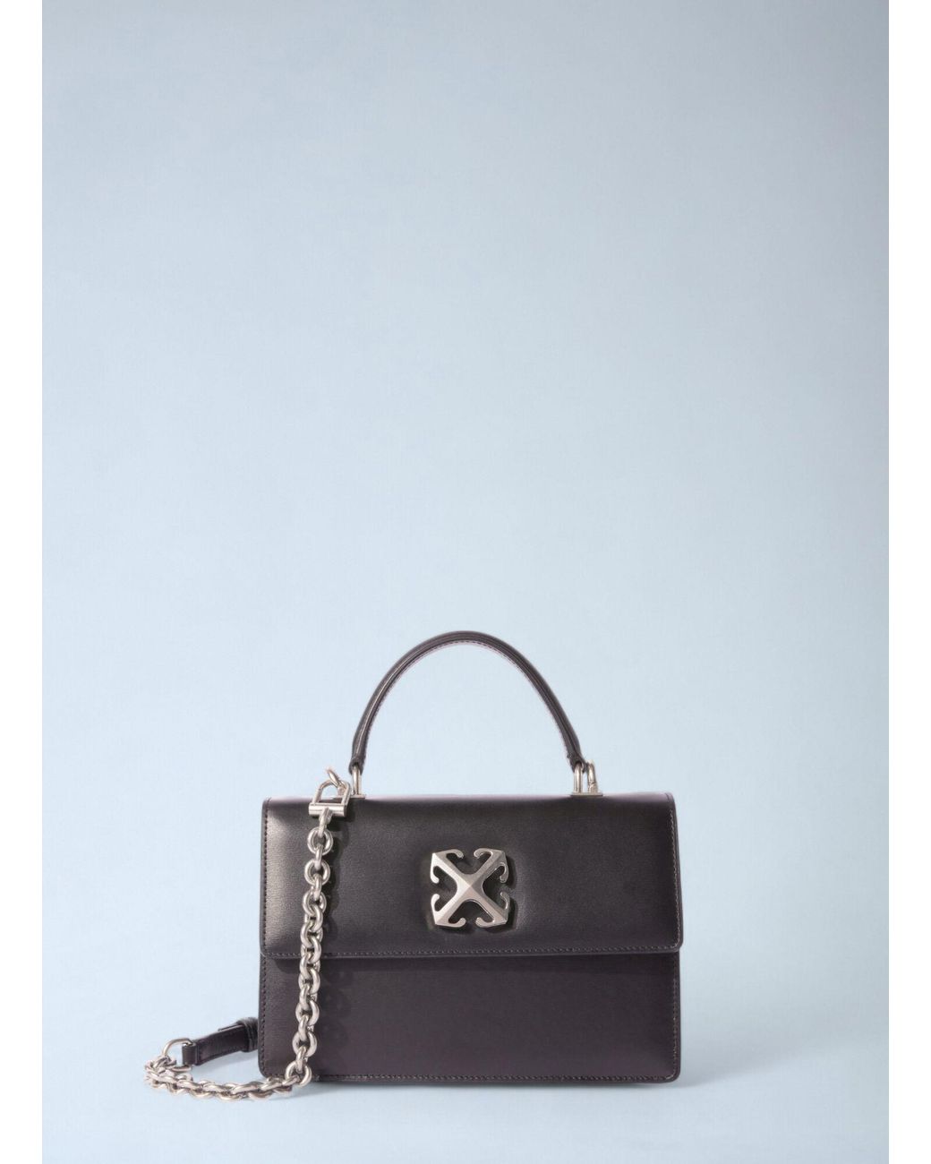 Off-White c/o Virgil Abloh Blue Off Jitney 1.4 Handbag
