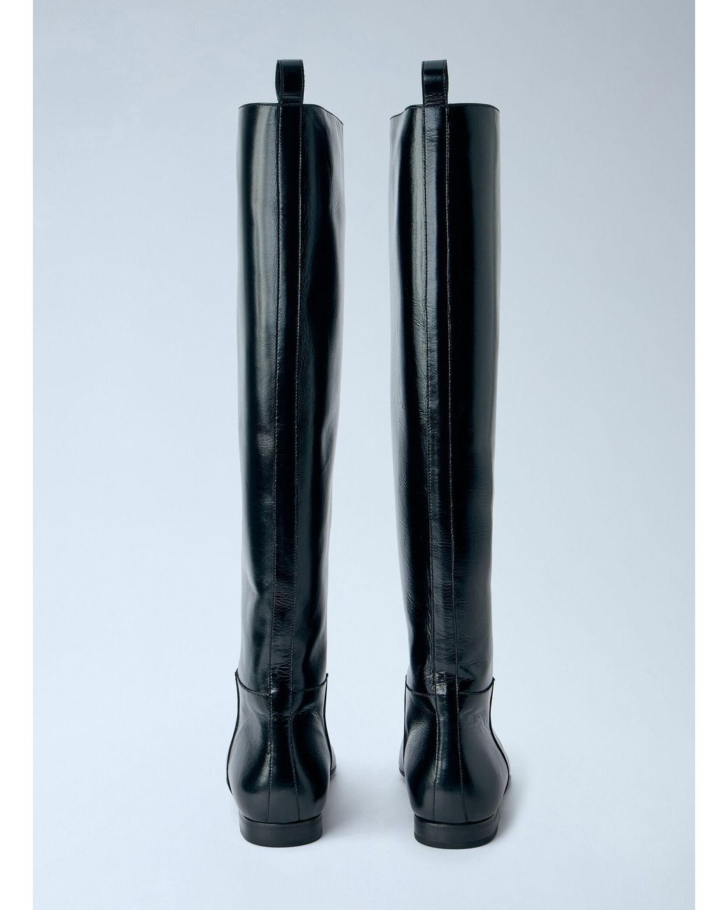 Khaite Blue Colt Knee-high Boots