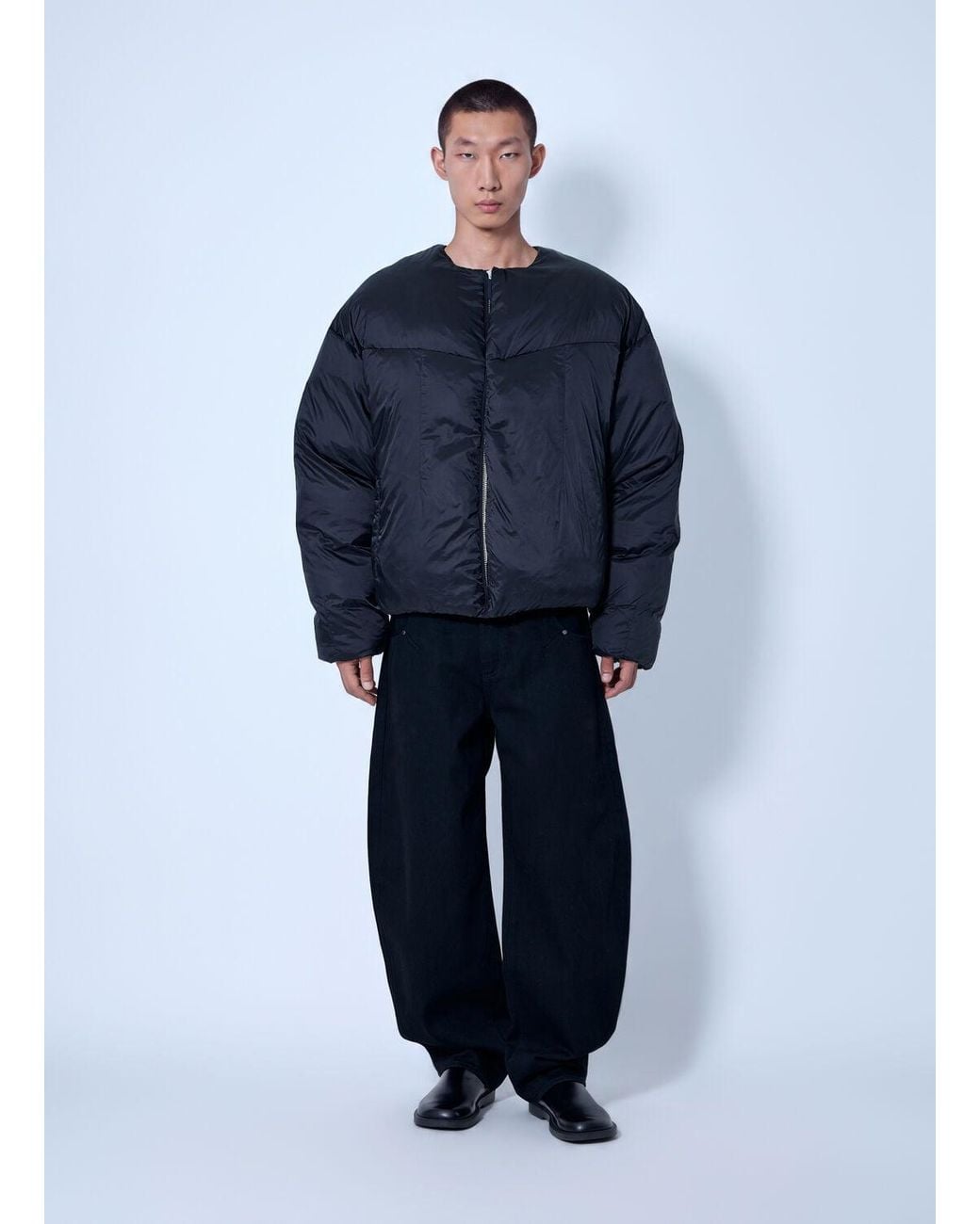 Entire studios Blue Pod Puffer Jacket for men