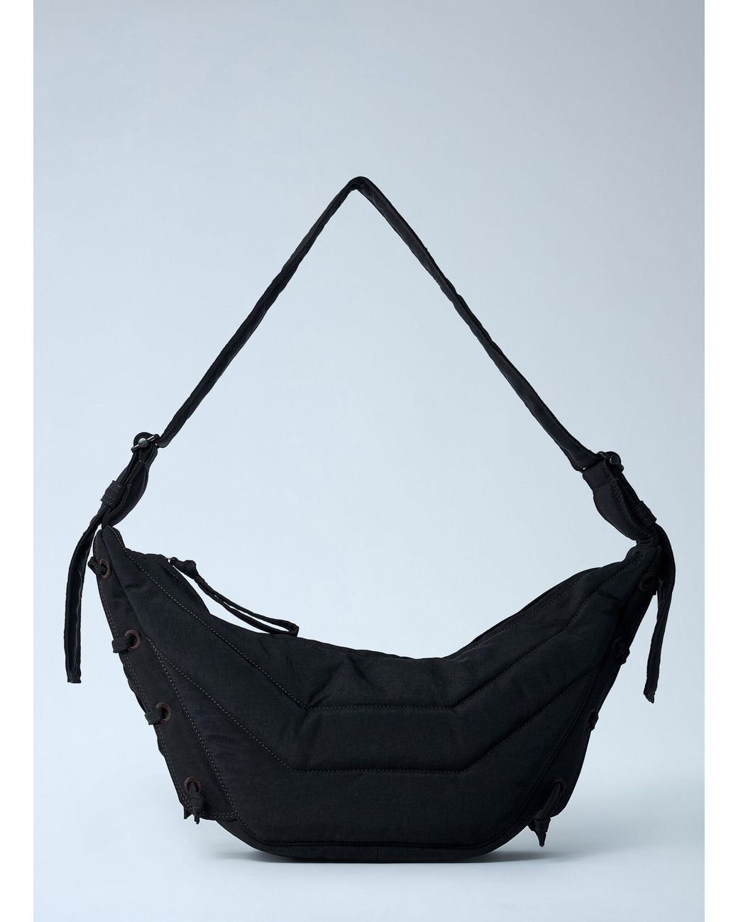 Lemaire Black Small Soft Game Shoulder Bag