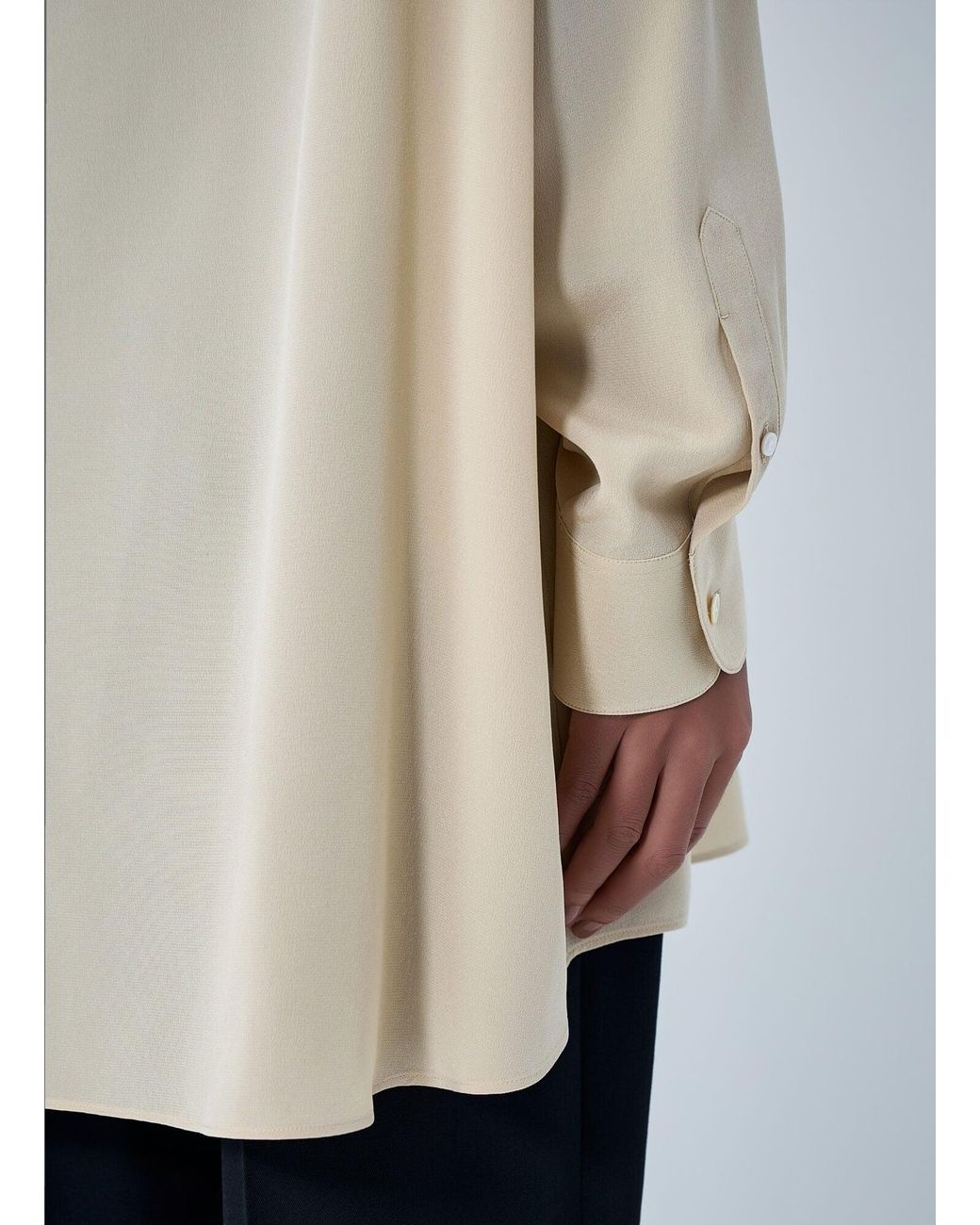 The Row White Luka Shirt