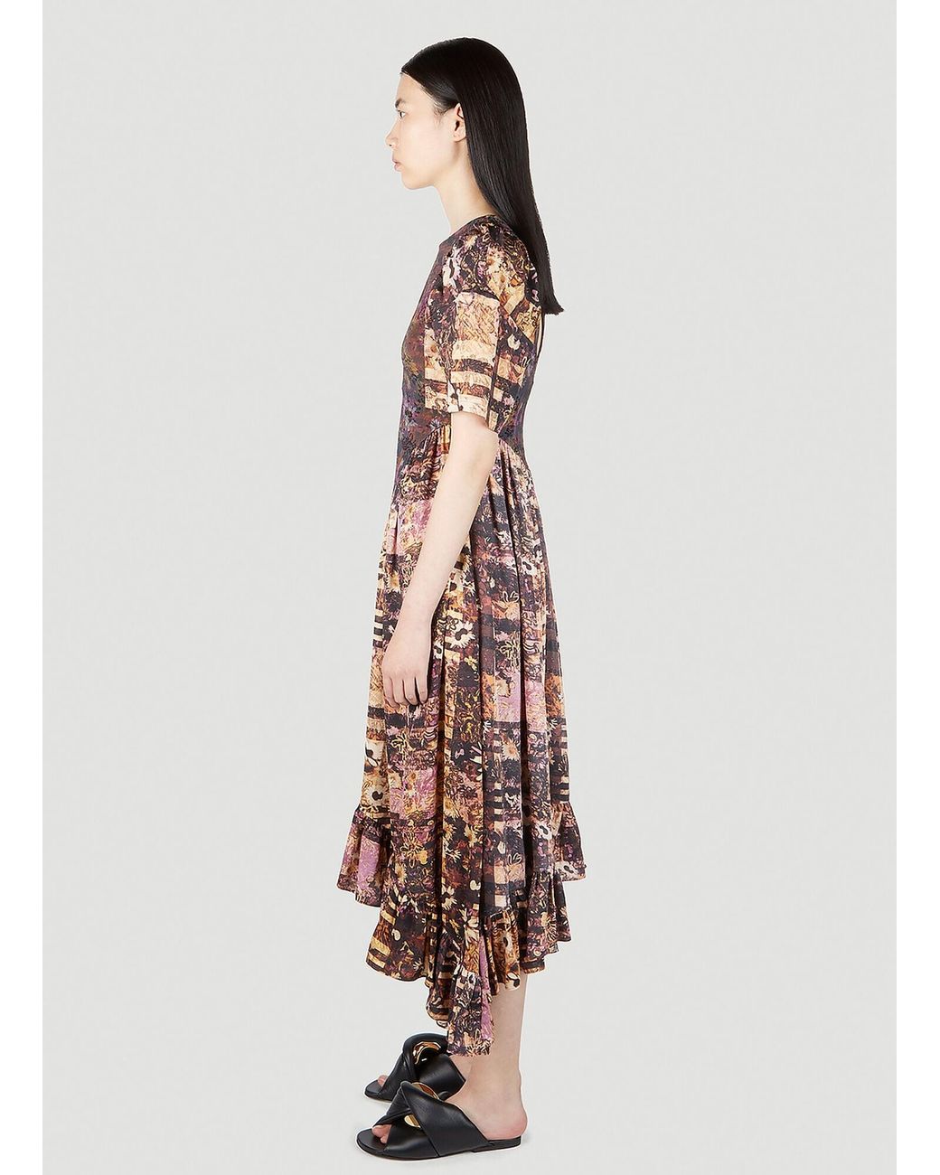 Collina Strada Brown Pollinate Dress