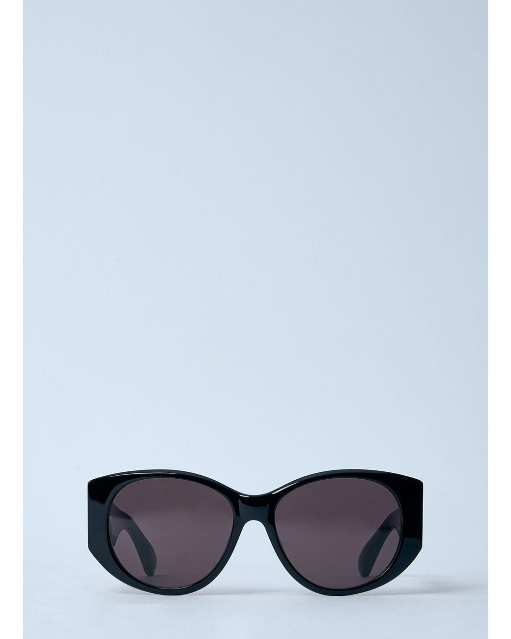 Balenciaga Blue Nano Round Sunglasses