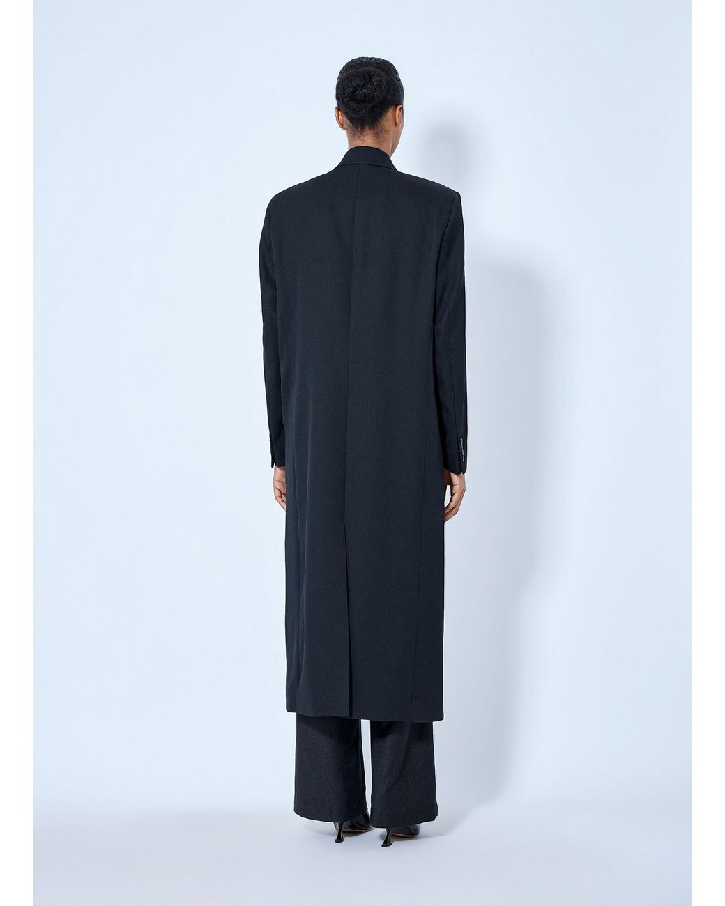 Rohe Blue Double Breasted Tailored Coat