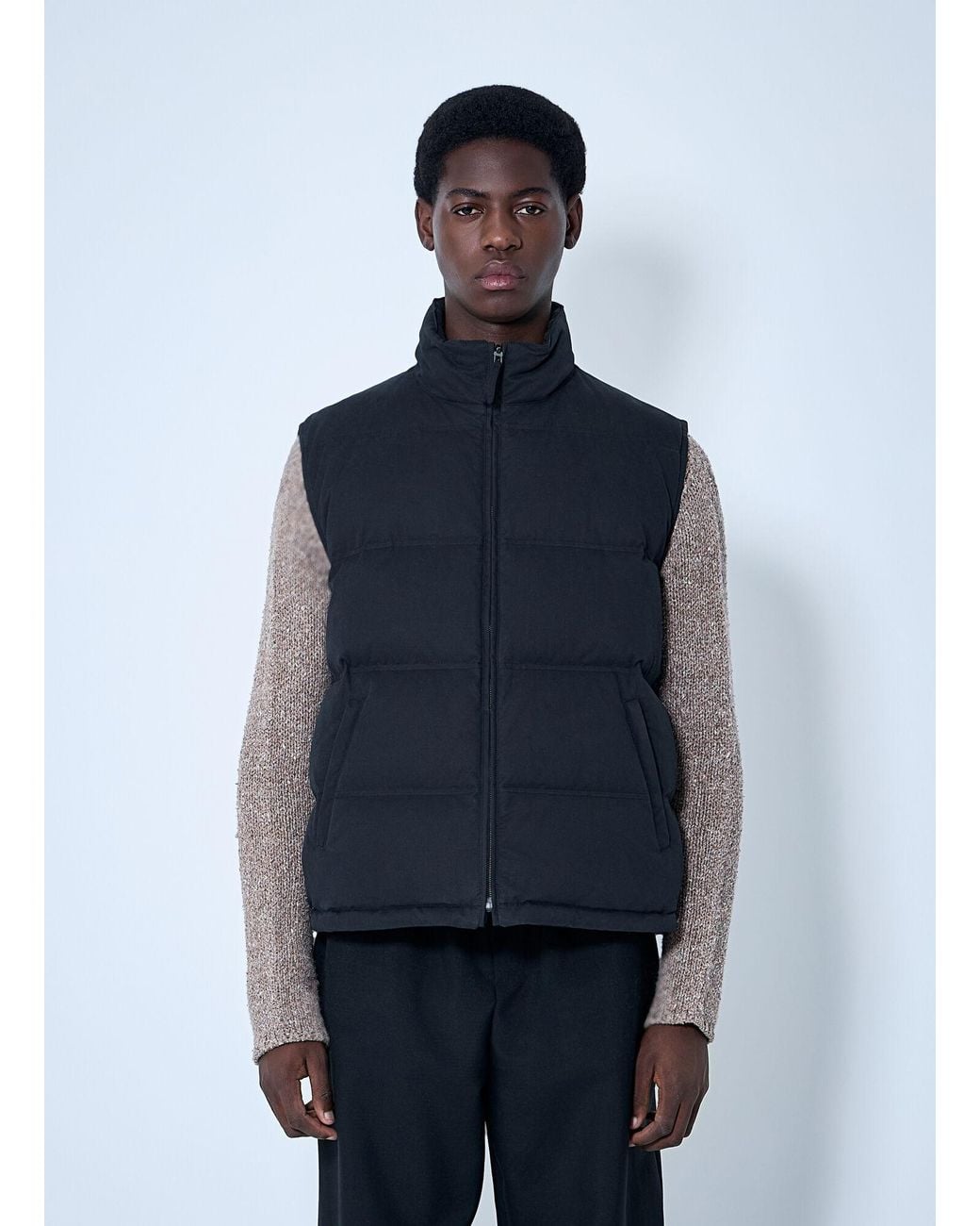 The Row Blue Gettler Reversible Down Vest for men