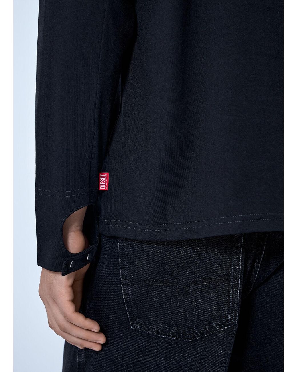 DIESEL Blue T-Kristian Top for men
