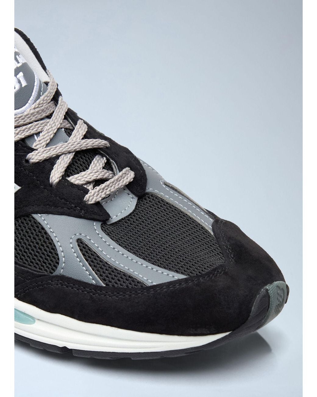 New Balance White 991 Sneakers