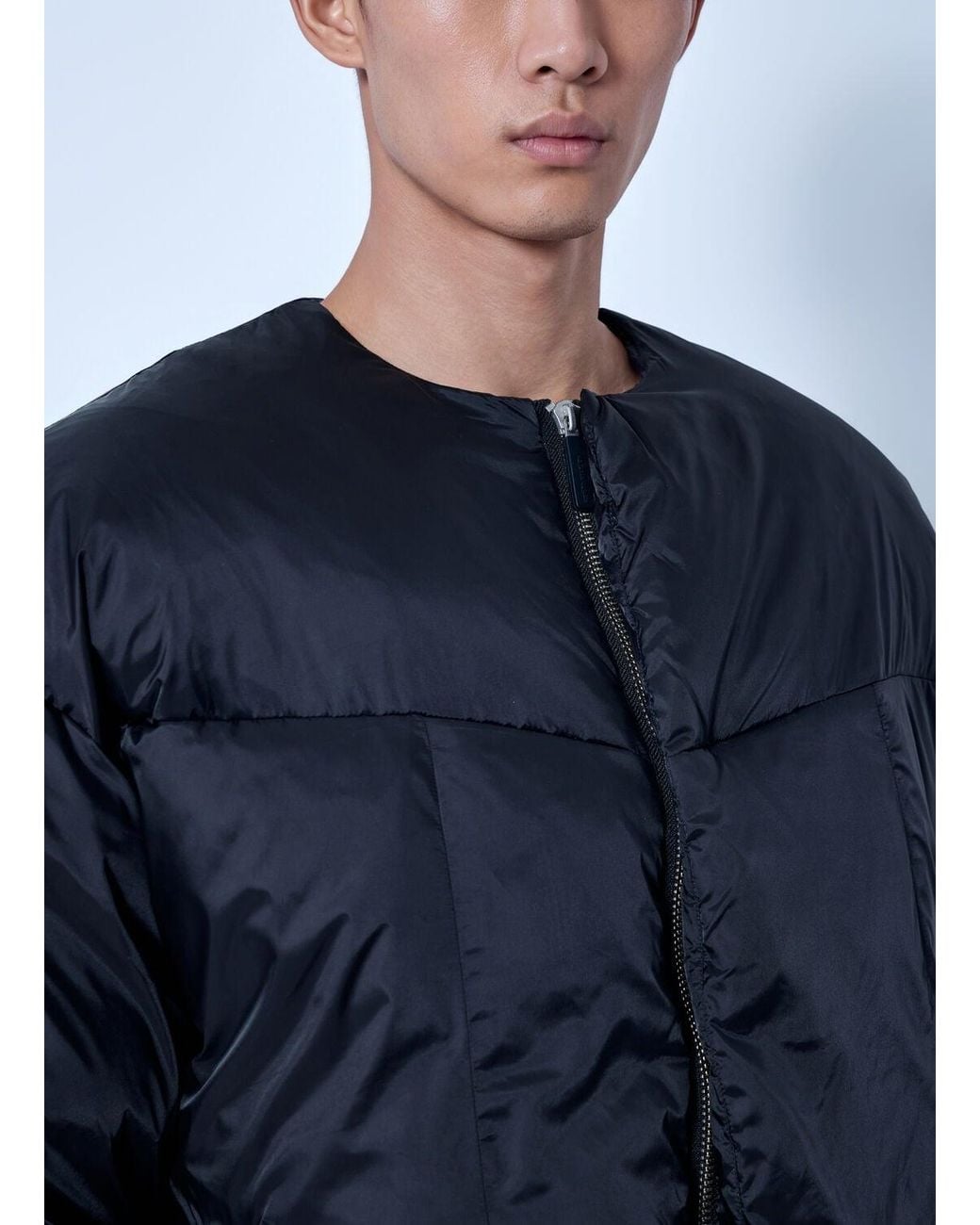 Entire studios Blue Pod Puffer Jacket for men