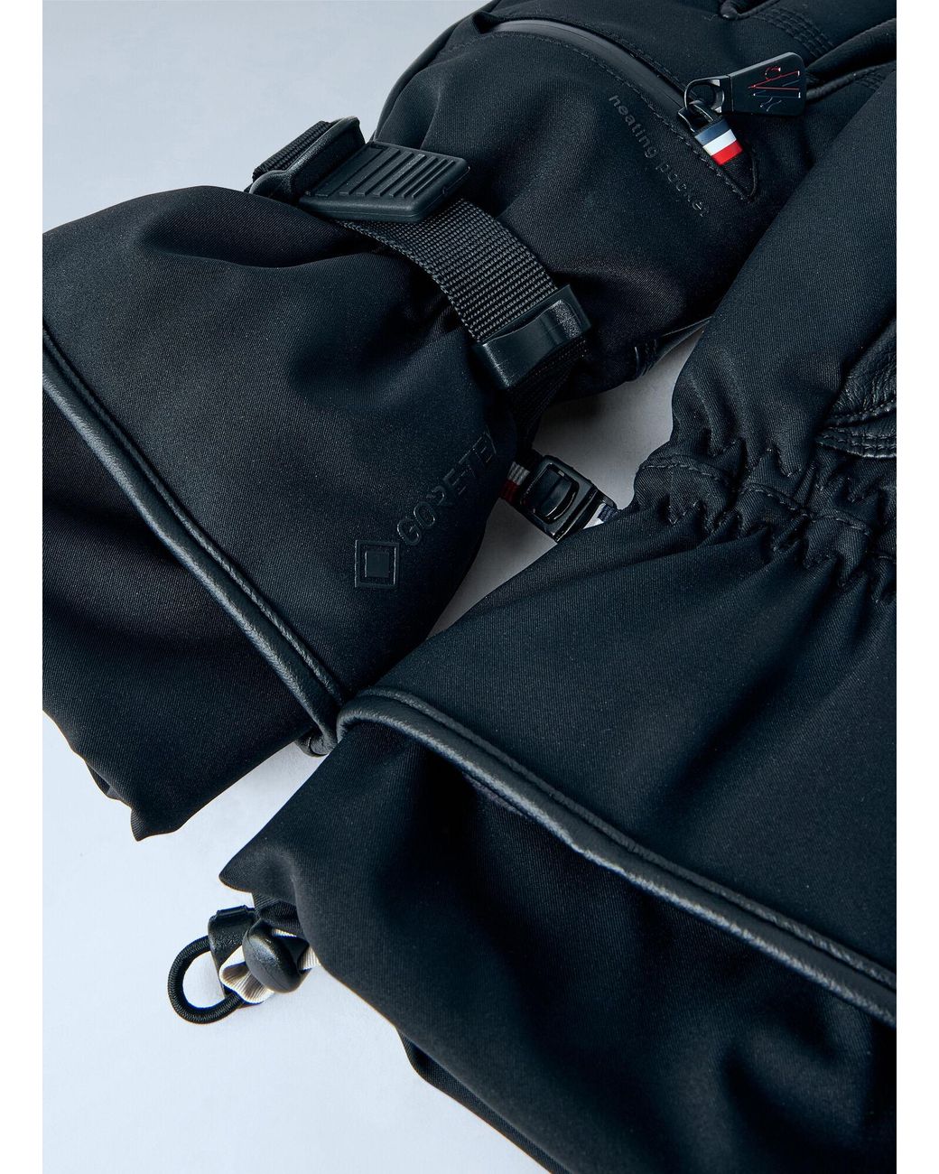 Moncler Blue Technical Ski Gloves