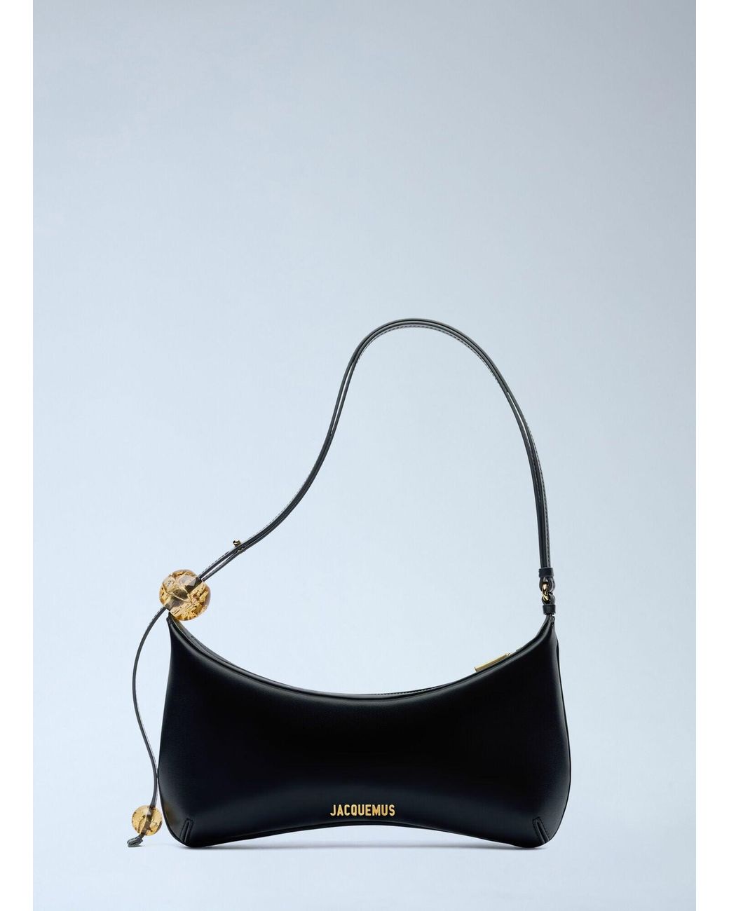 Jacquemus Black Le Bisou Perle Shoulder Bag
