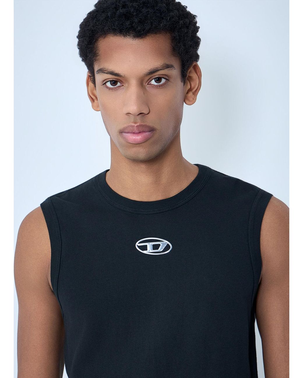 DIESEL Blue T-Bisco-Iod Top for men
