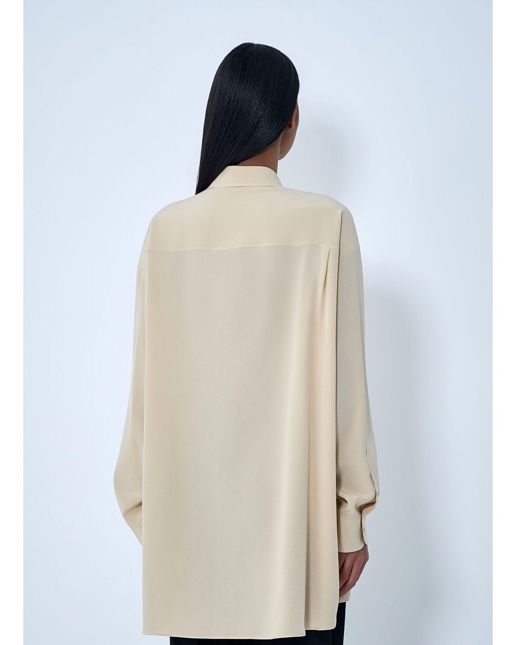 The Row White Luka Shirt