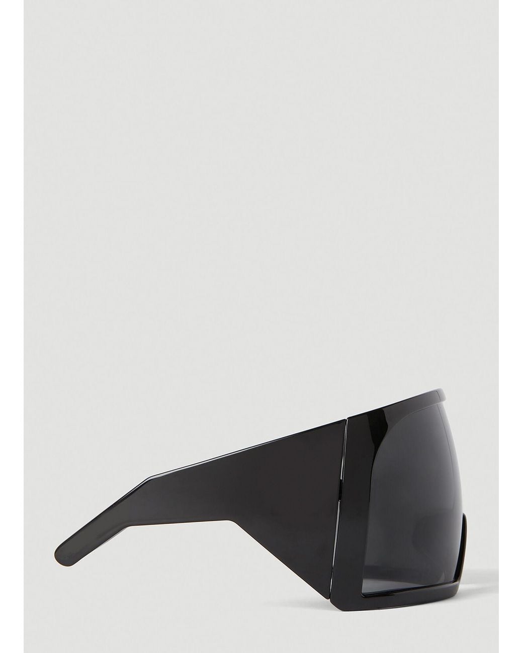 Rick Owens Gray Kriester Mask Sunglasses