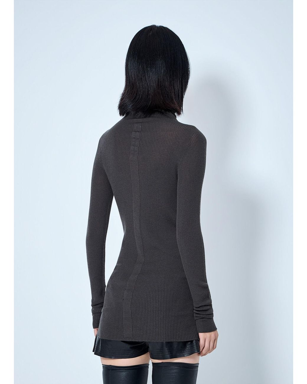Rick Owens Blue Ls Tube Top