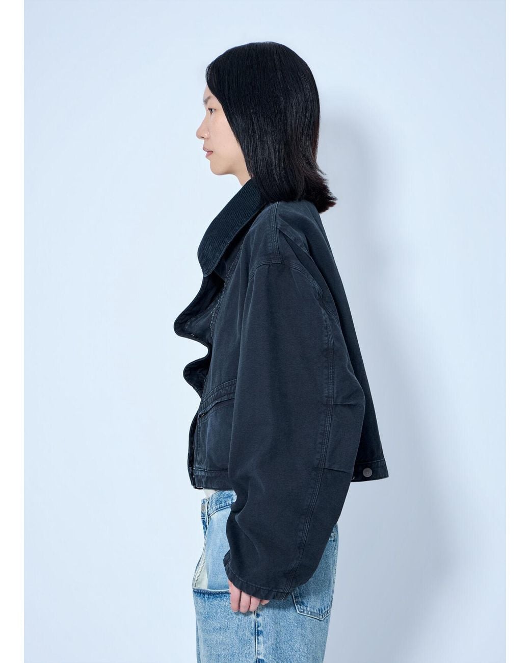 Maison Margiela Blue Oversized Denim Jacket