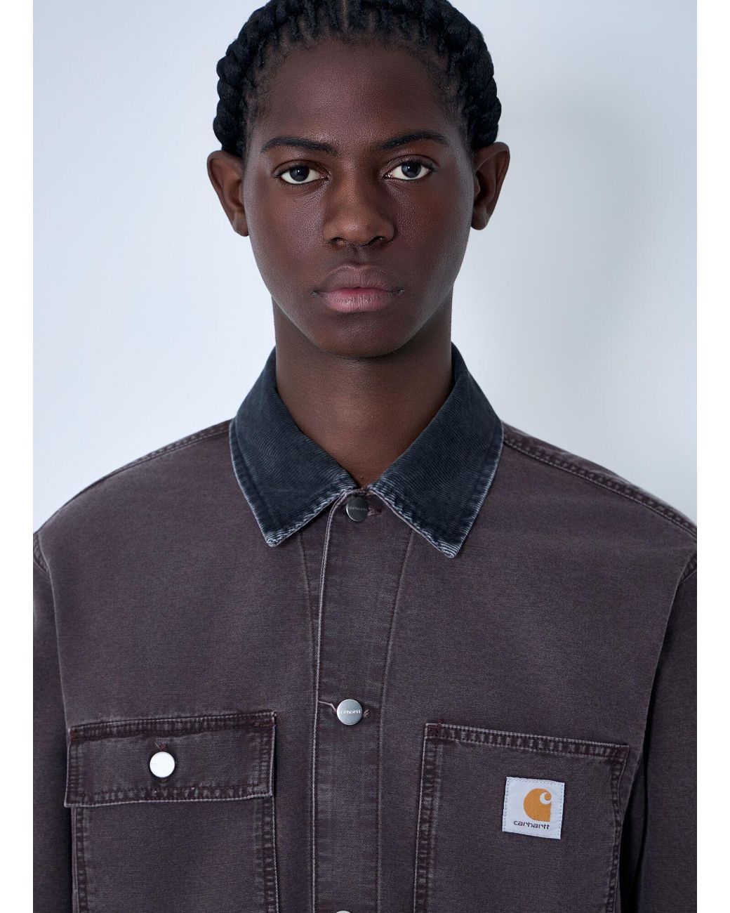 Carhartt Blue Mitch Shirt Jacket for men