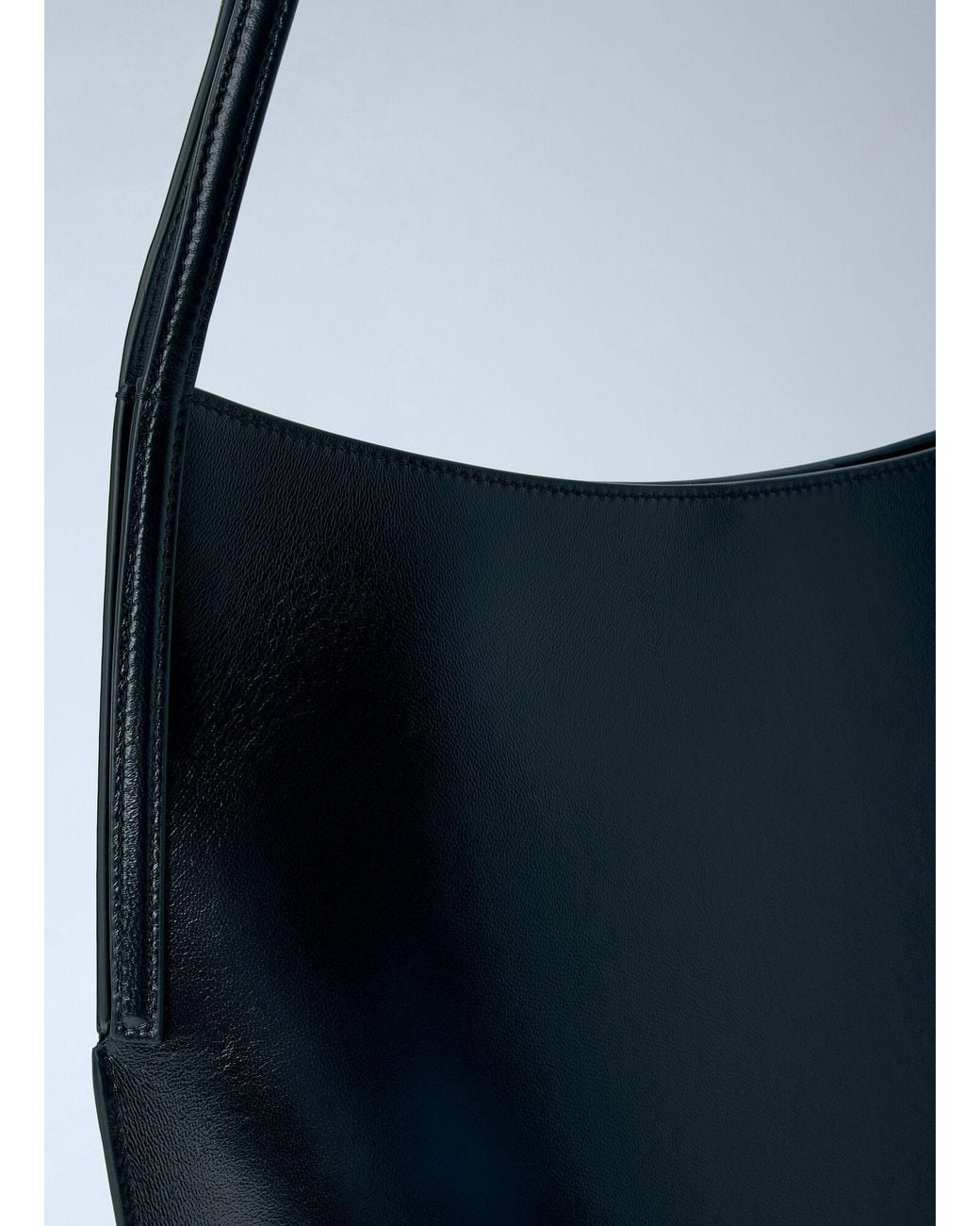 Jil Sander Blue Kante Tote Bag
