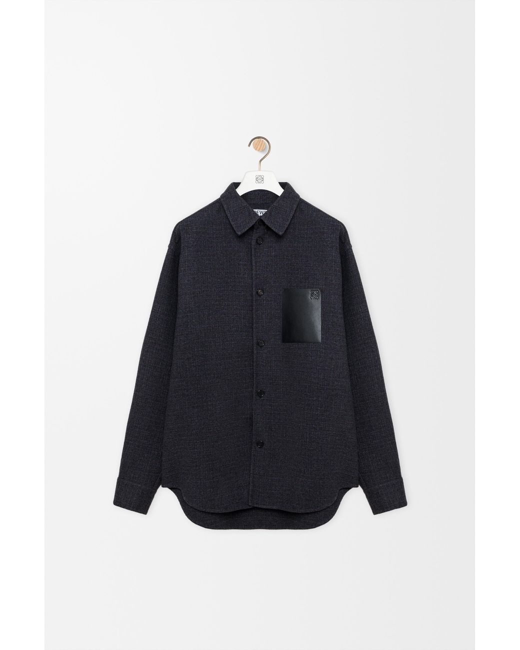 Loewe Blue Overshirt for men