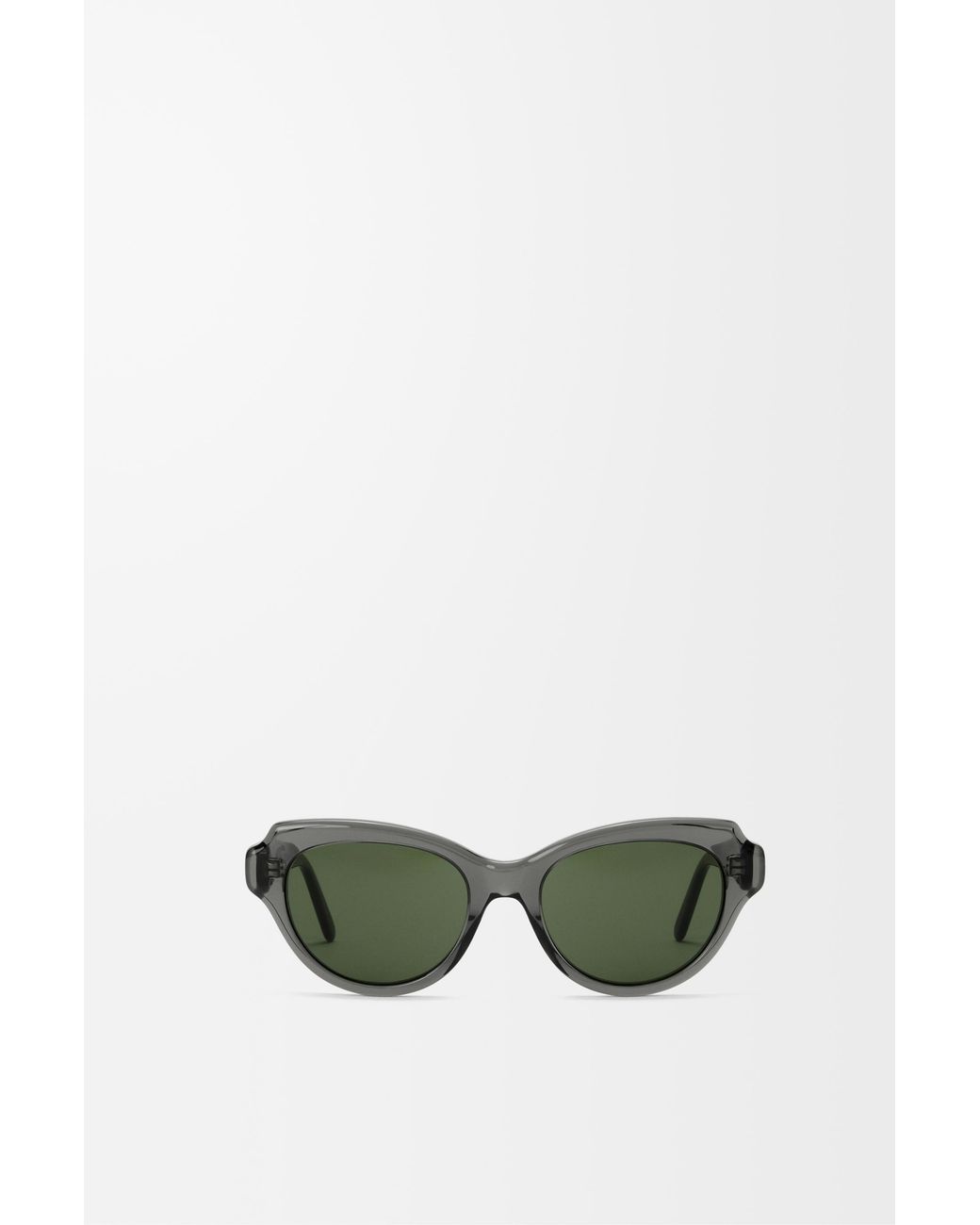 Loewe Green Swan Slim Sunglasses For